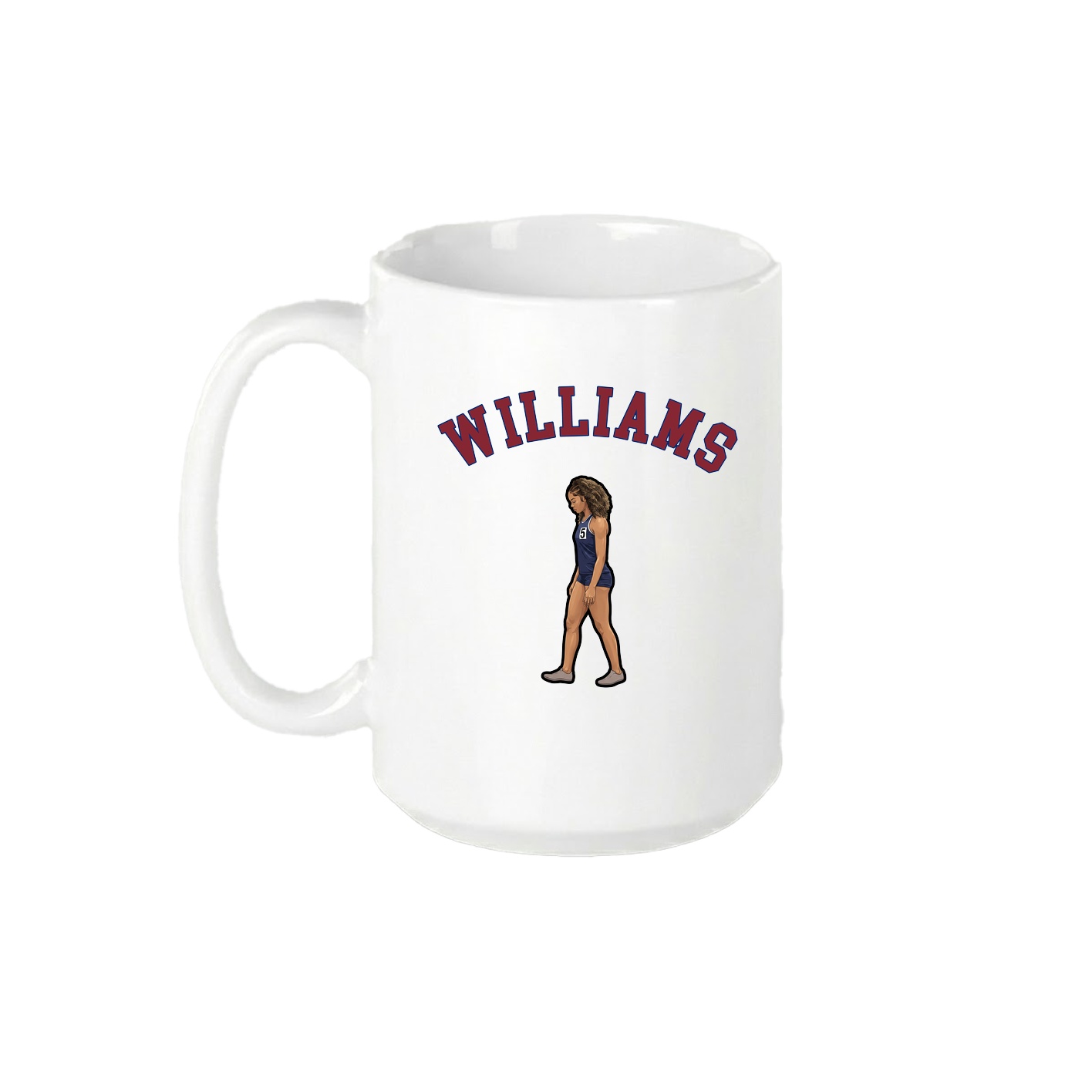 15oz Coffee Mug — Shirsey Arch in White