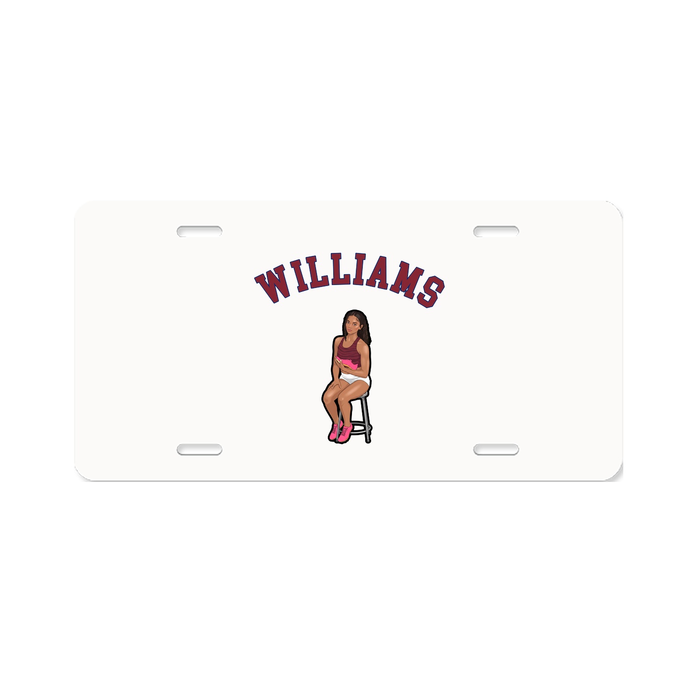 License Plate — Shirsey Arch in Classic