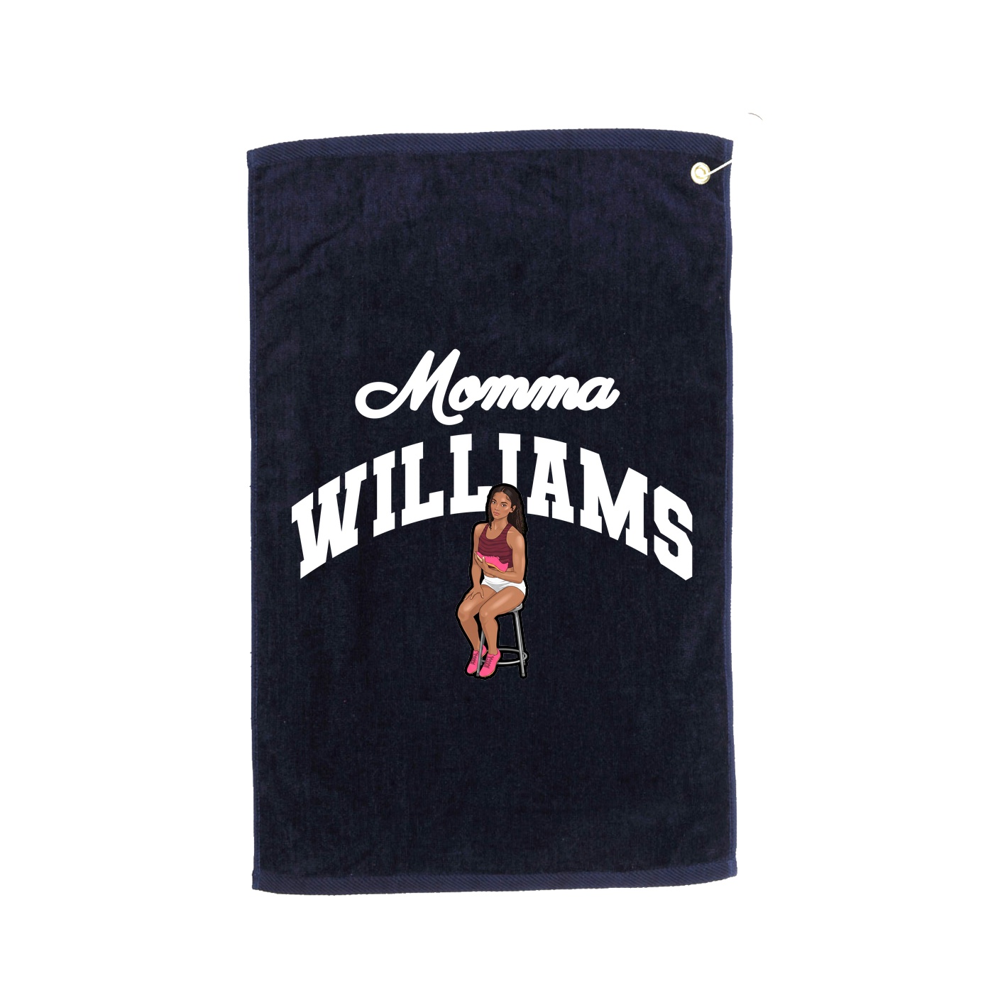 Golf Towel — Mothers Day Arch in Navy
