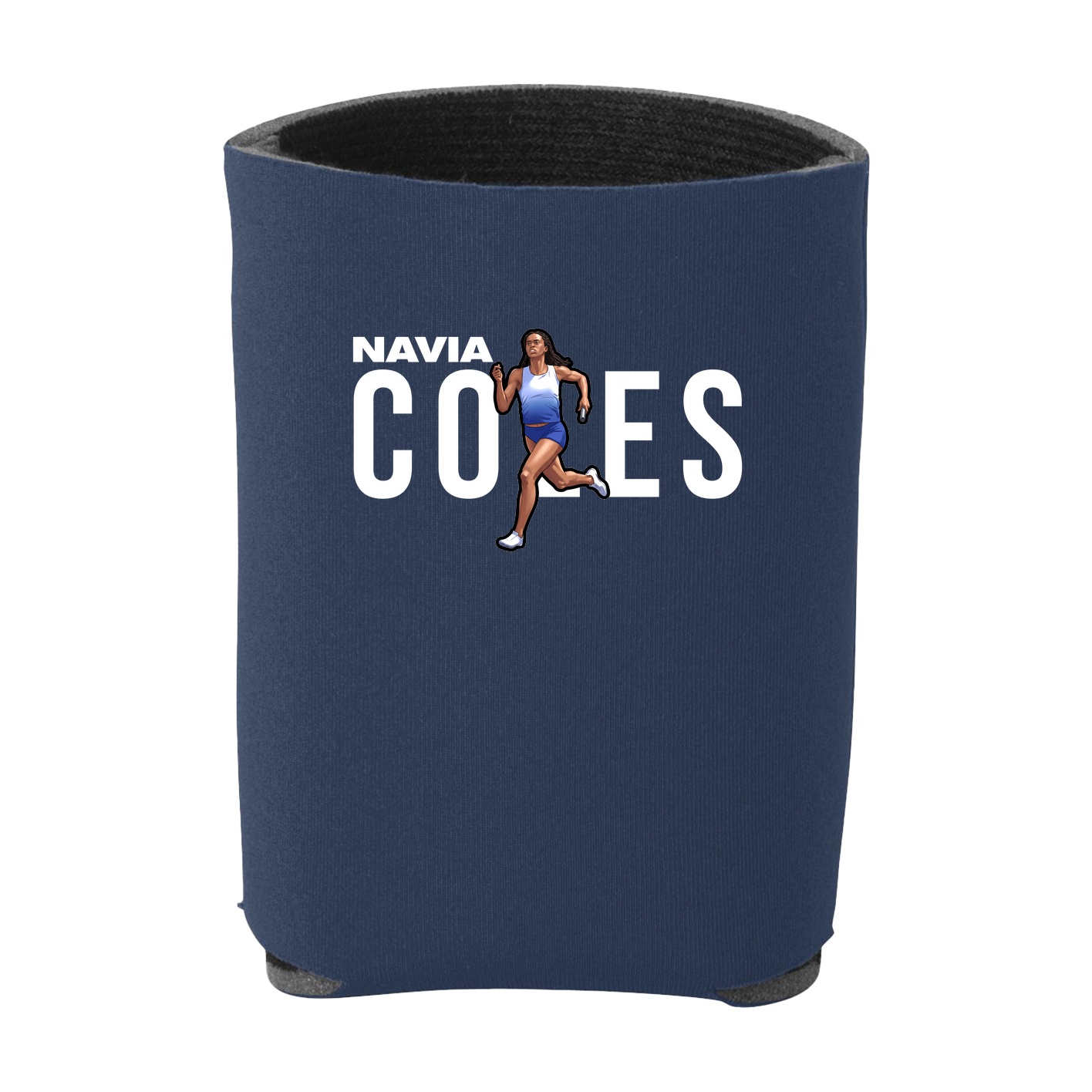 Can Holder — Player Name in Navy