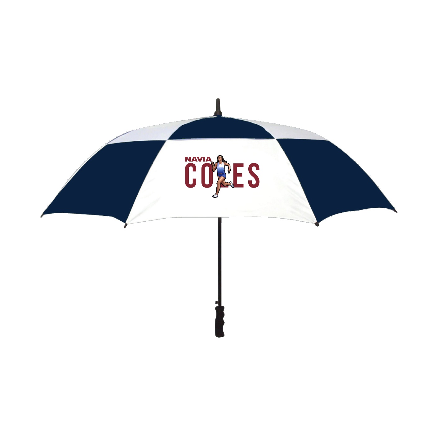 Golf Umbrella — Player Name in Navy