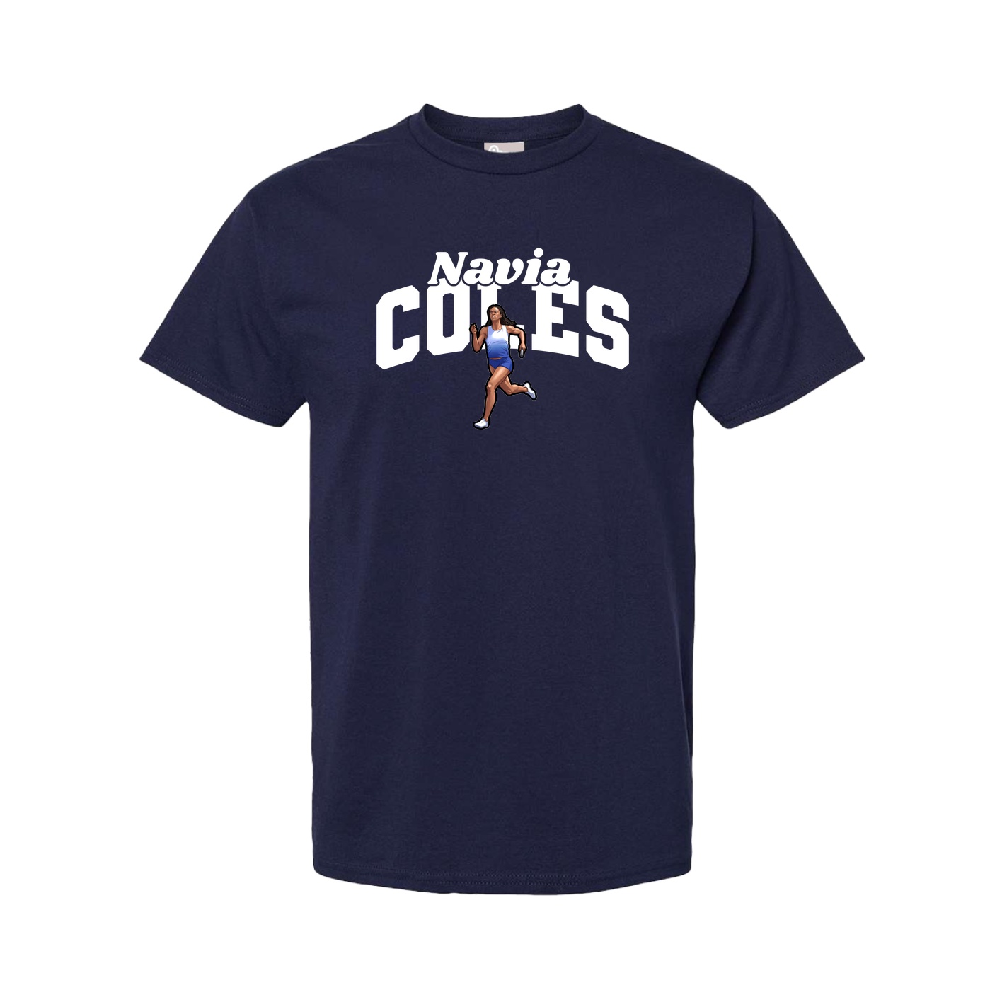 Youth Tee — Signature Arch in Navy