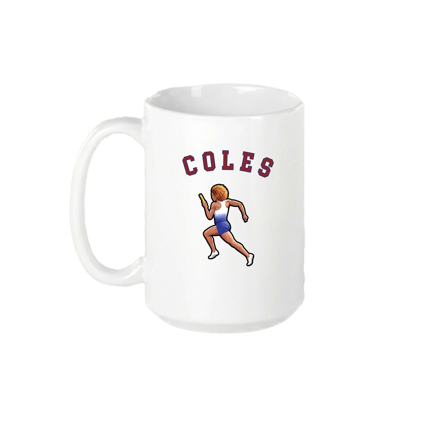 15oz Coffee Mug — Shirsey Arch in White