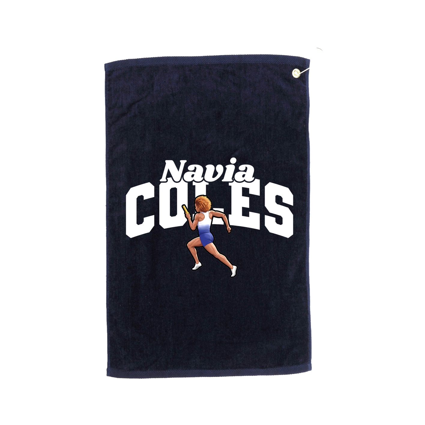 Golf Towel — Signature Arch in Navy