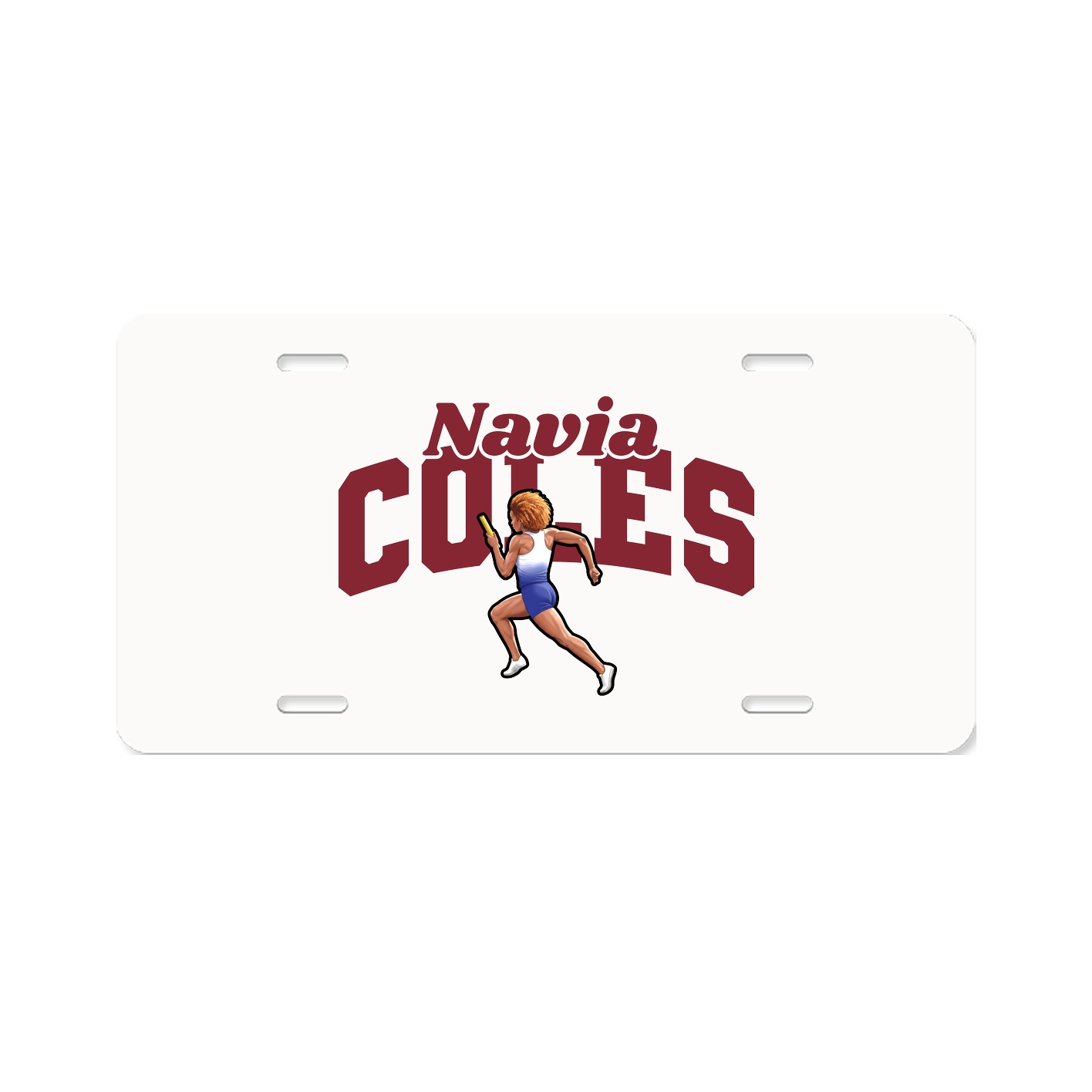 License Plate — Signature Arch in Classic
