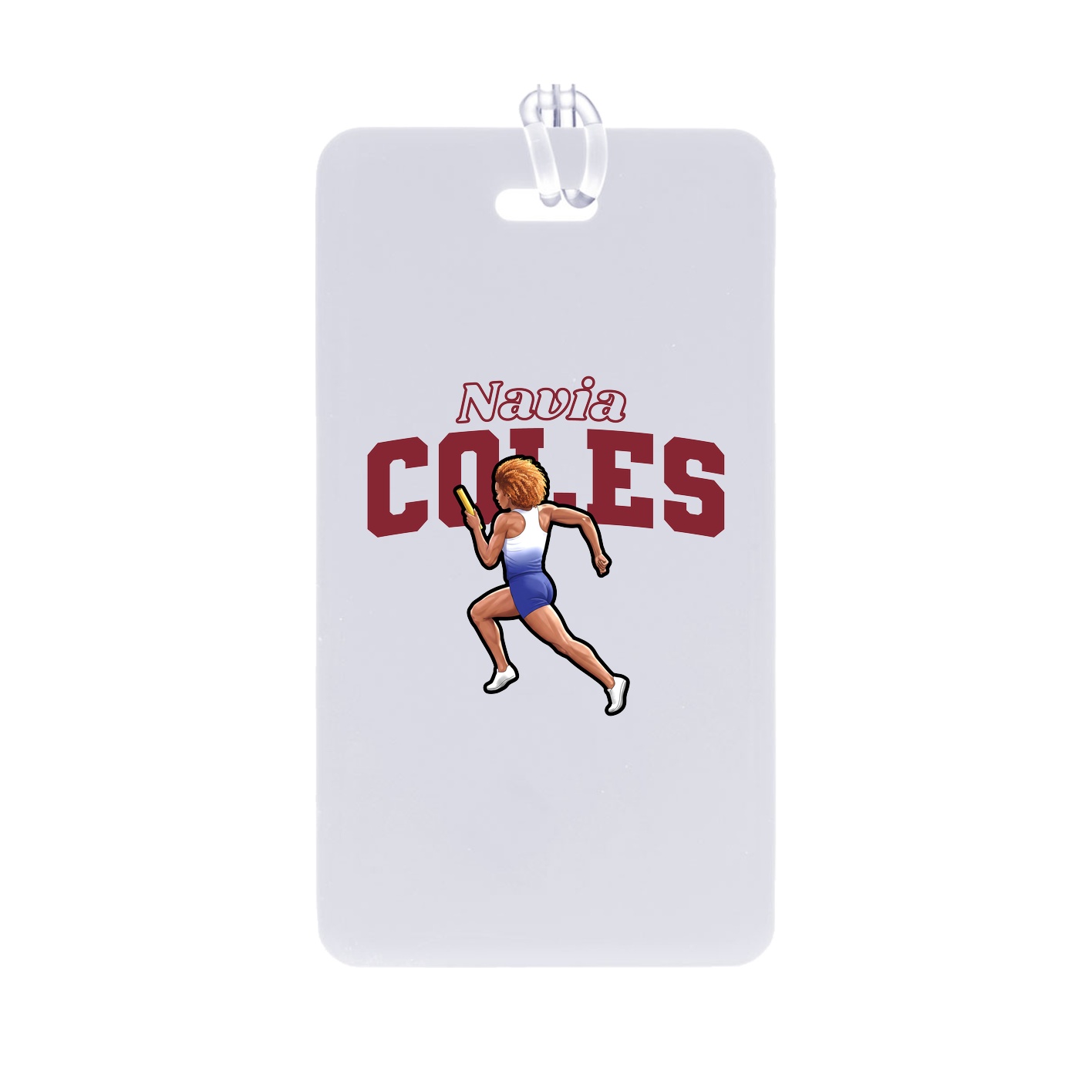 Bag Tag — Name Arch in Classic