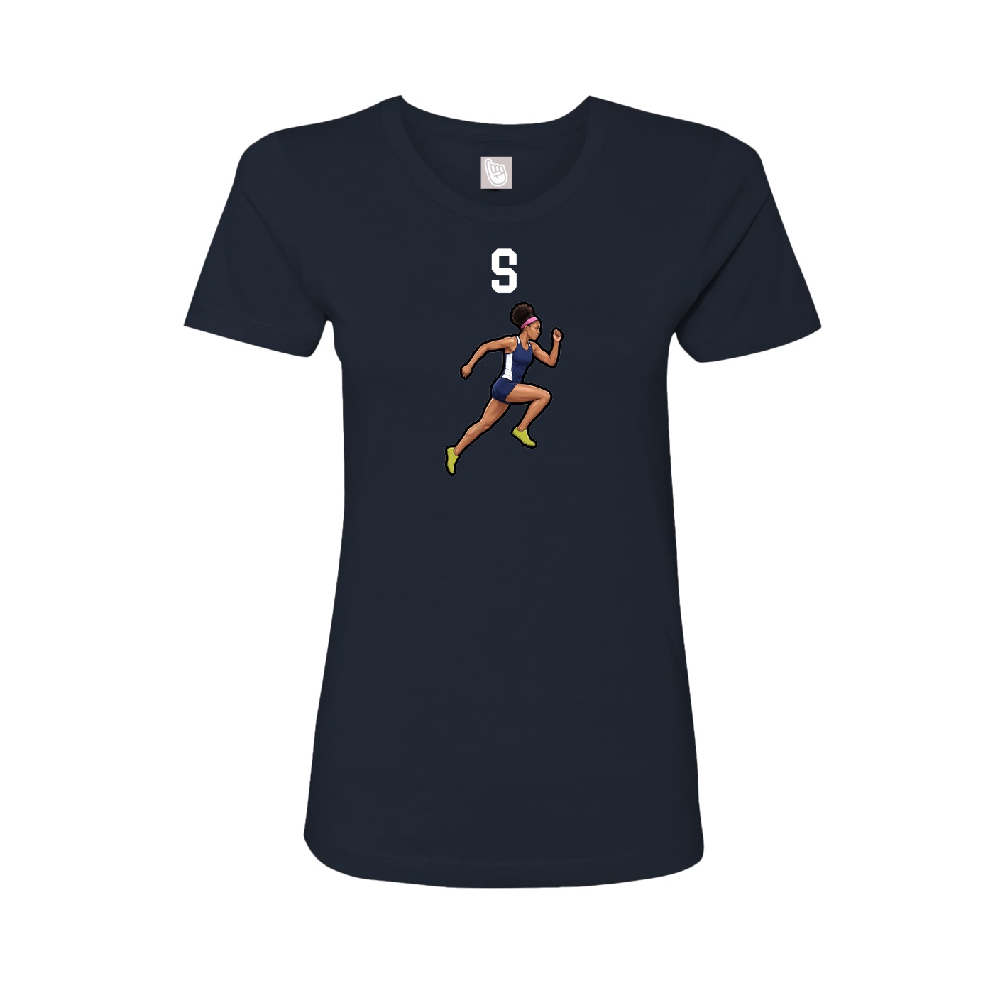 Fitted Women's Tee — Shirsey in Navy