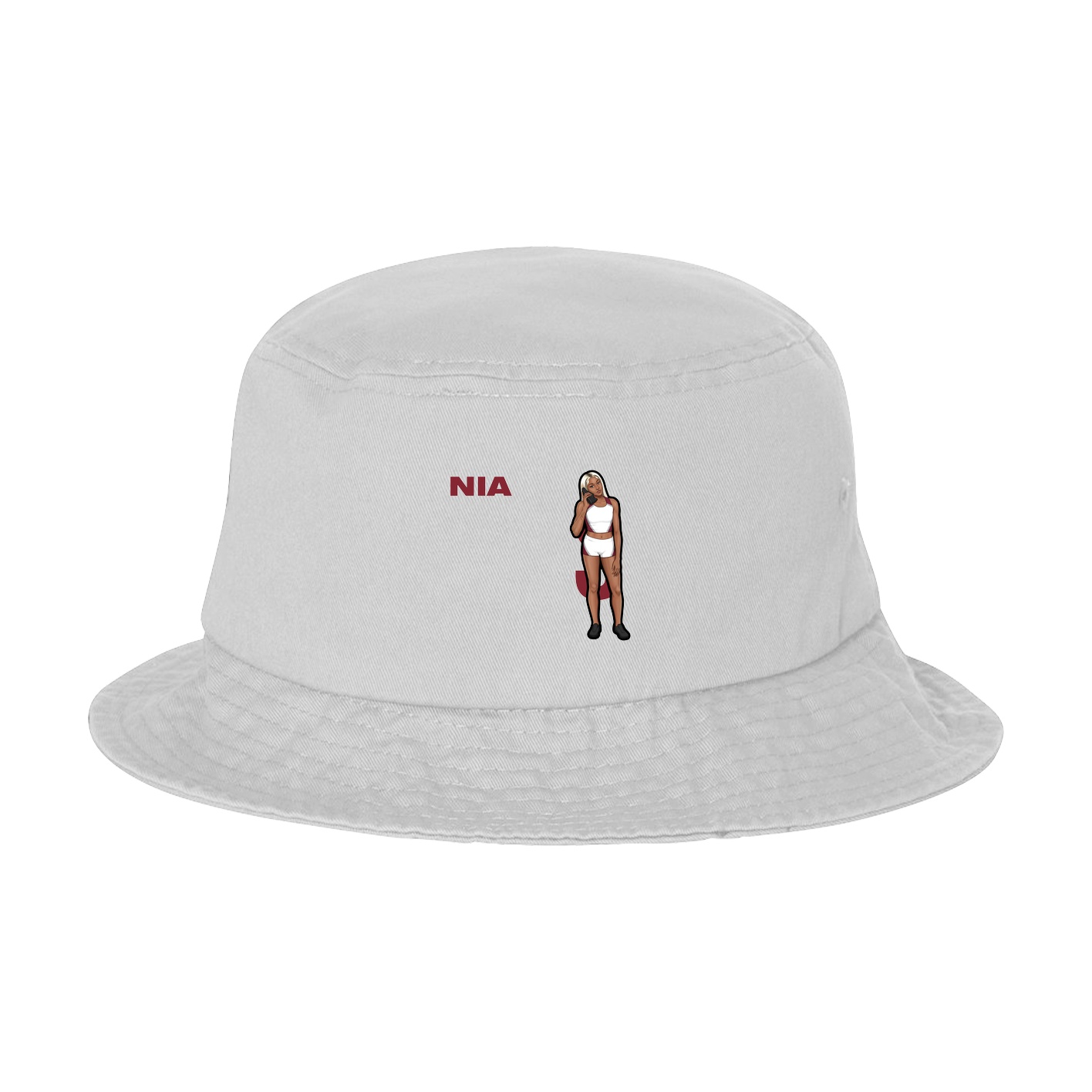 Bucket Cap — Player Name in White