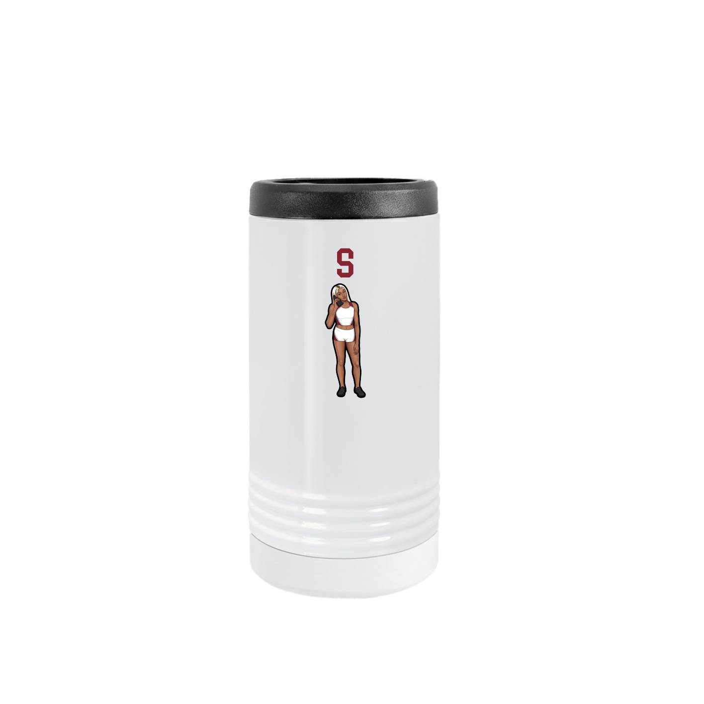 Slim Beverage Holder — Shirsey in White