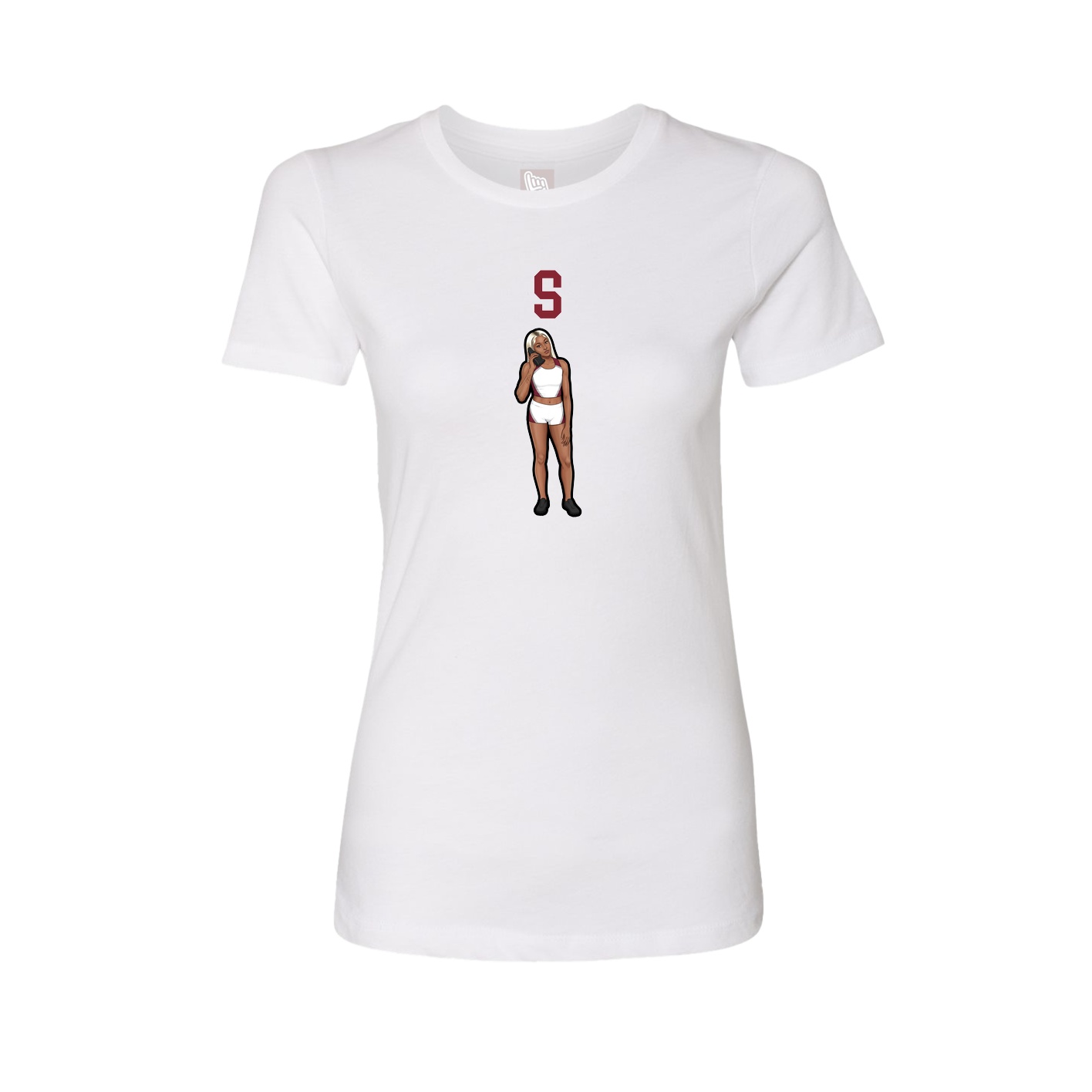 Fitted Women's Tee — Shirsey in White
