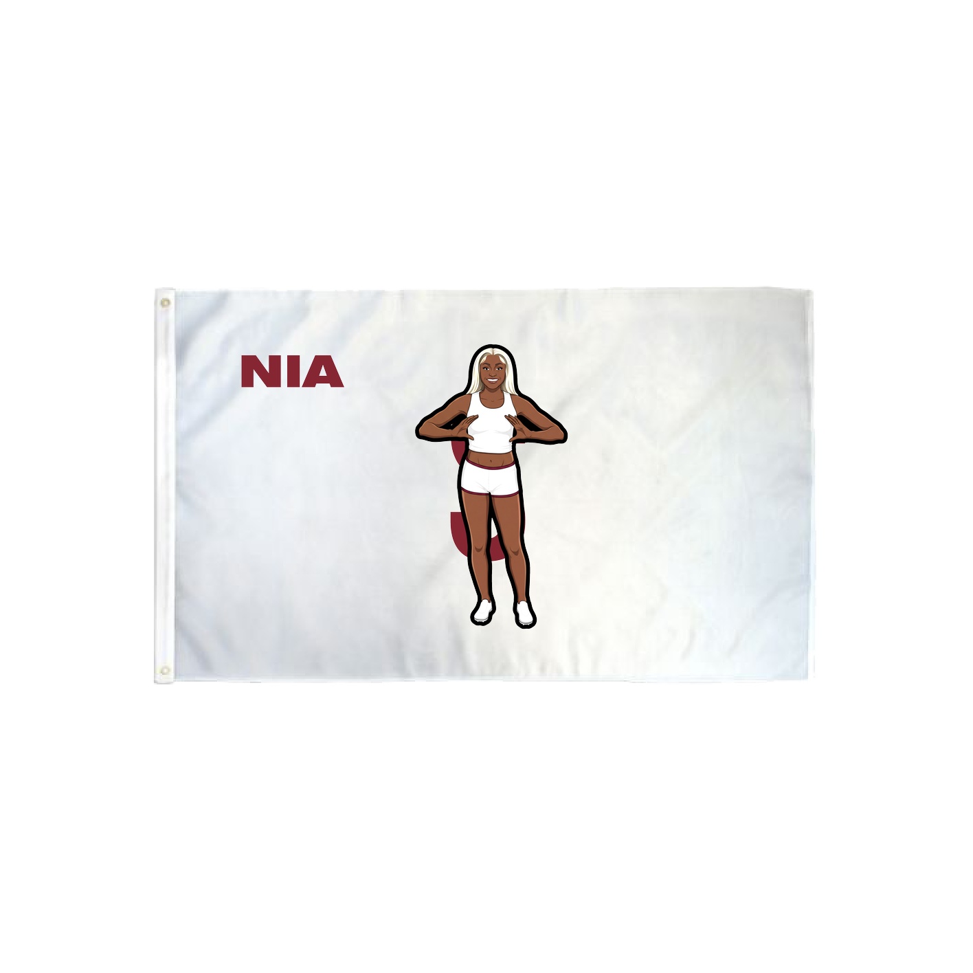 3x5 Flag — Player Name in Classic