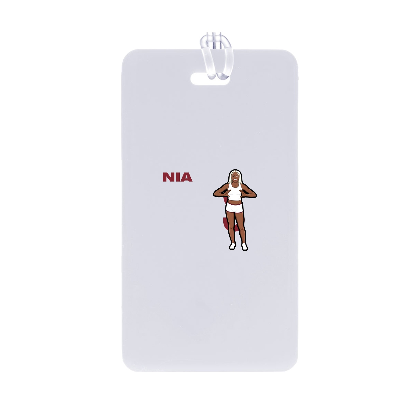 Bag Tag — Player Name in Classic