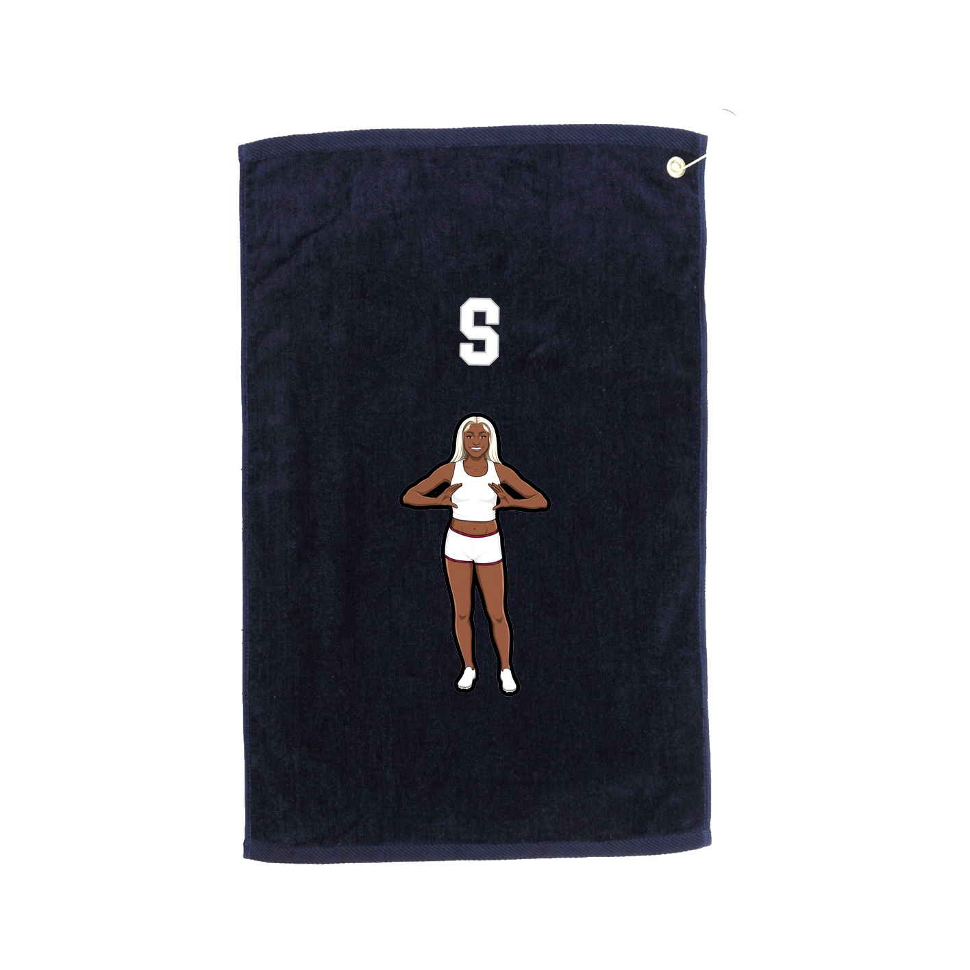 Golf Towel — Shirsey Arch in Navy