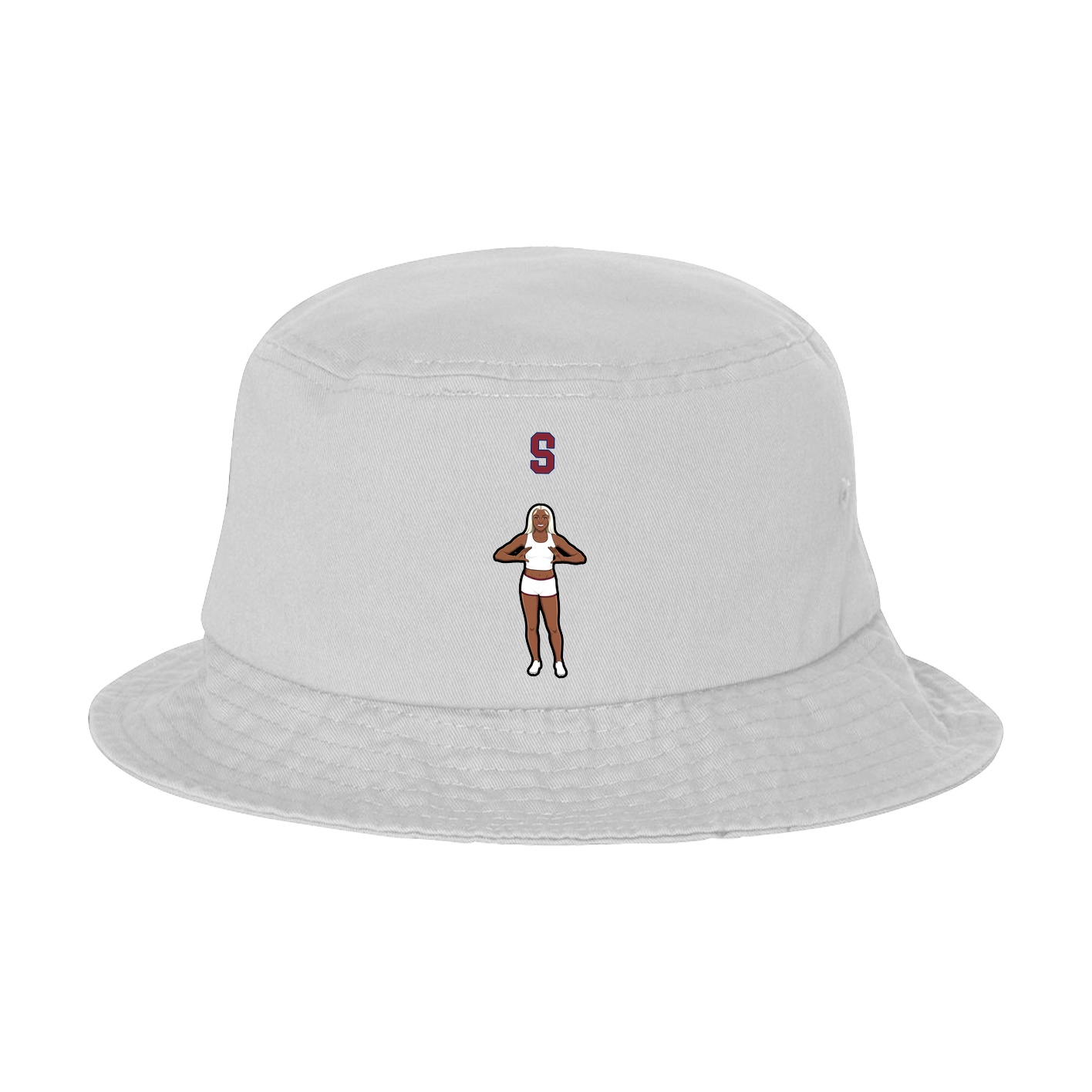 Bucket Cap — Shirsey Arch in White