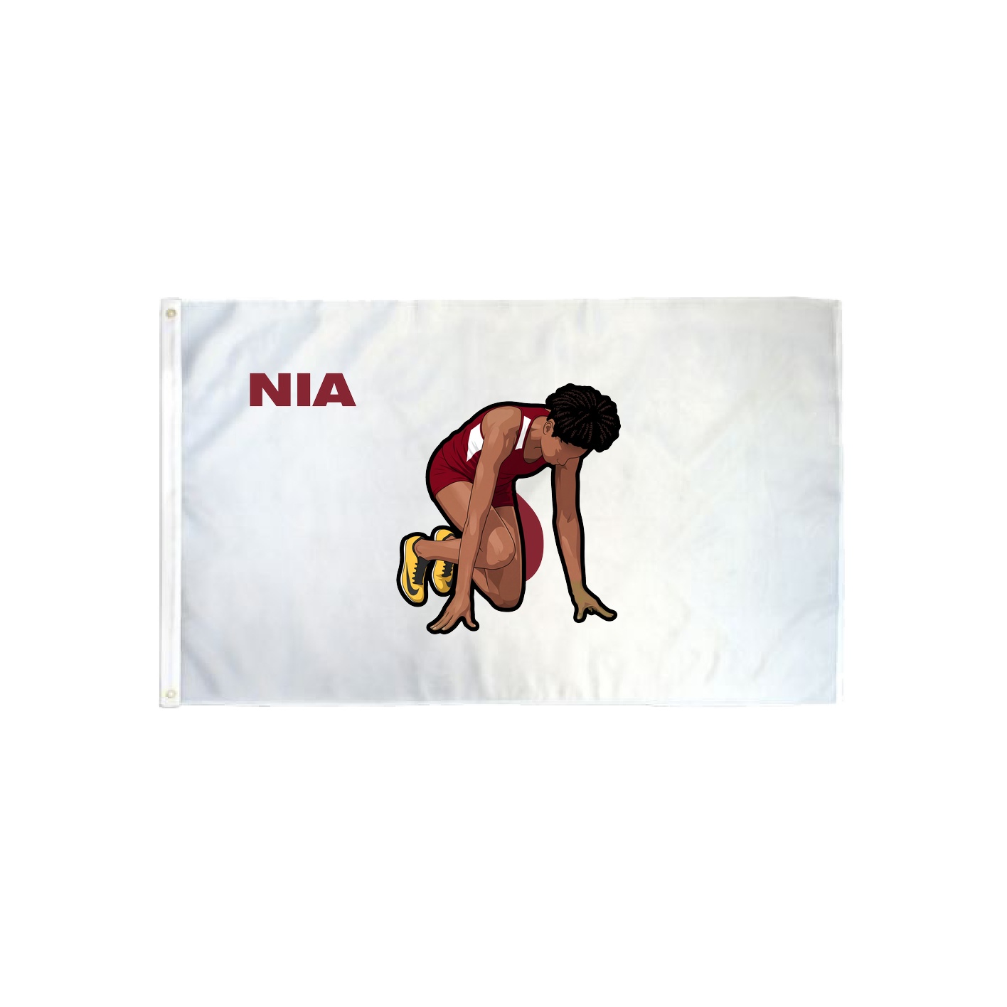 3x5 Flag — Player Name in Classic