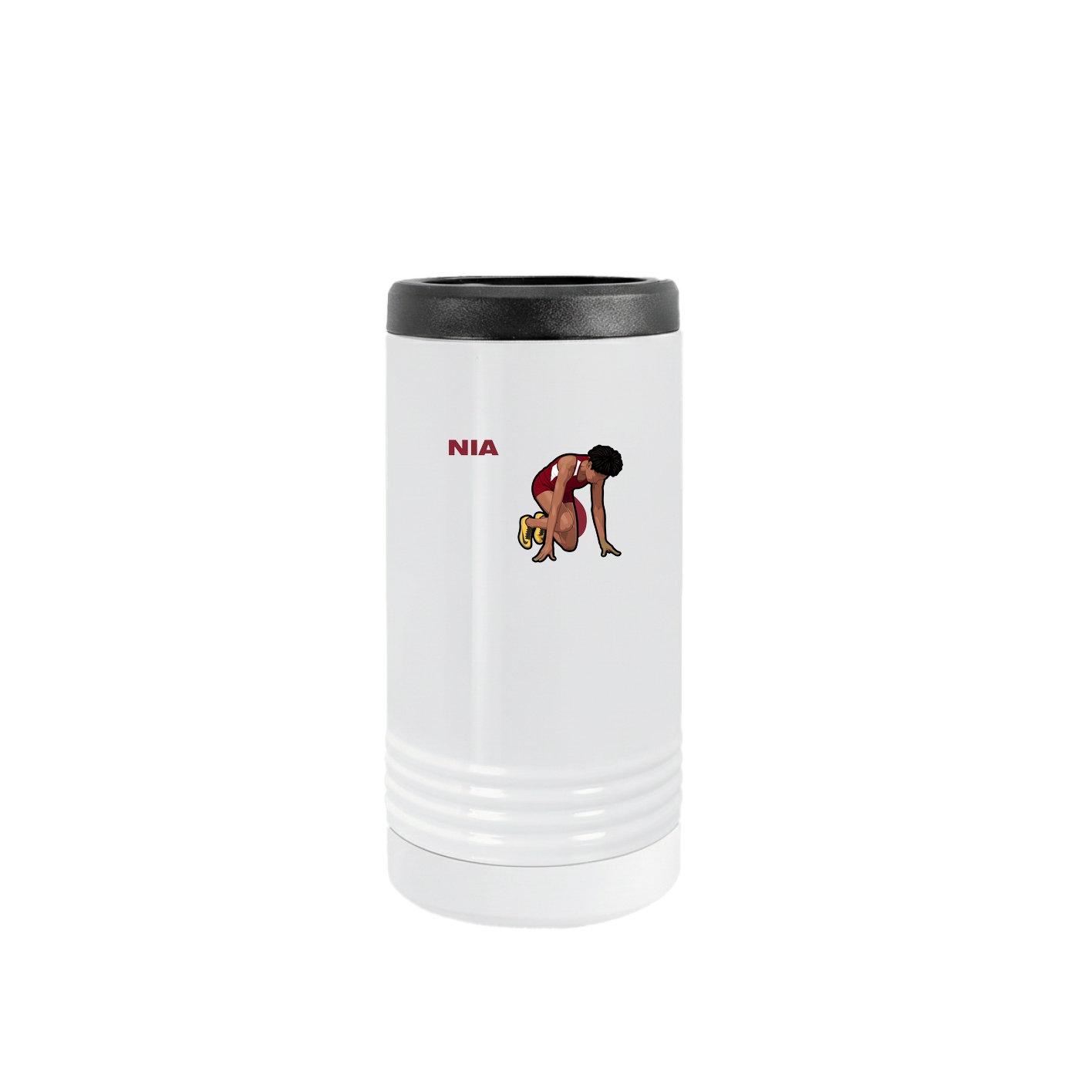 Slim Beverage Holder — Player Name in White