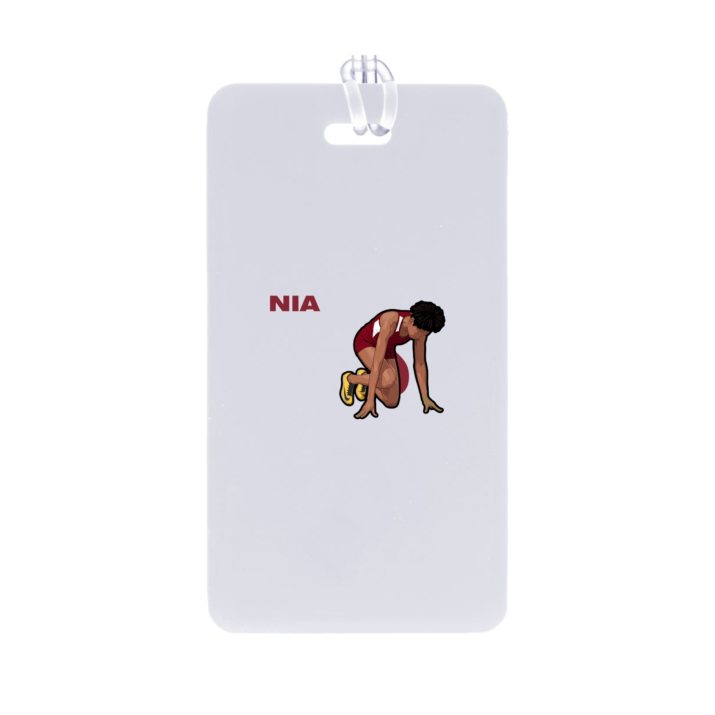 Bag Tag — Player Name in Classic