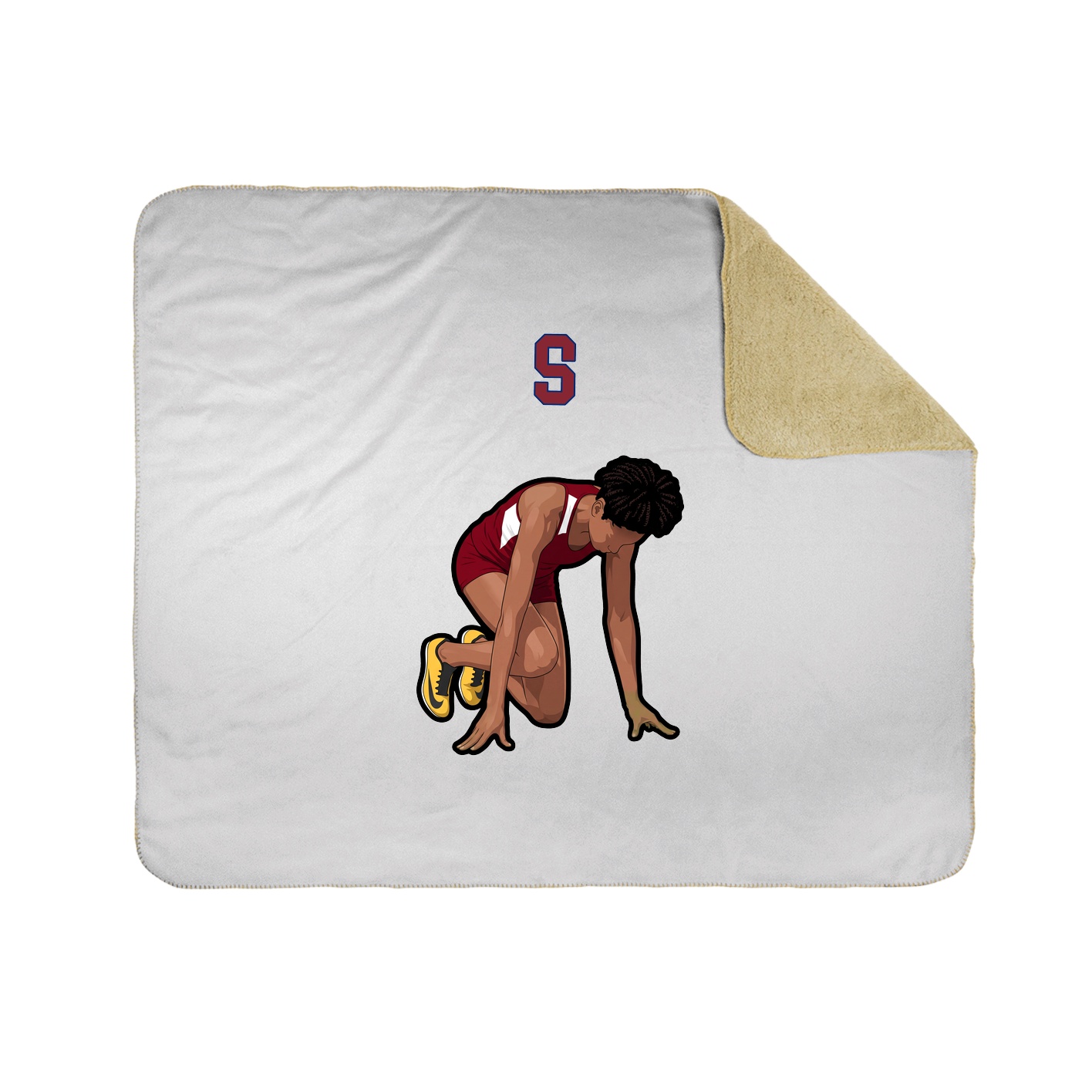 Throw Blanket — Shirsey Arch in White