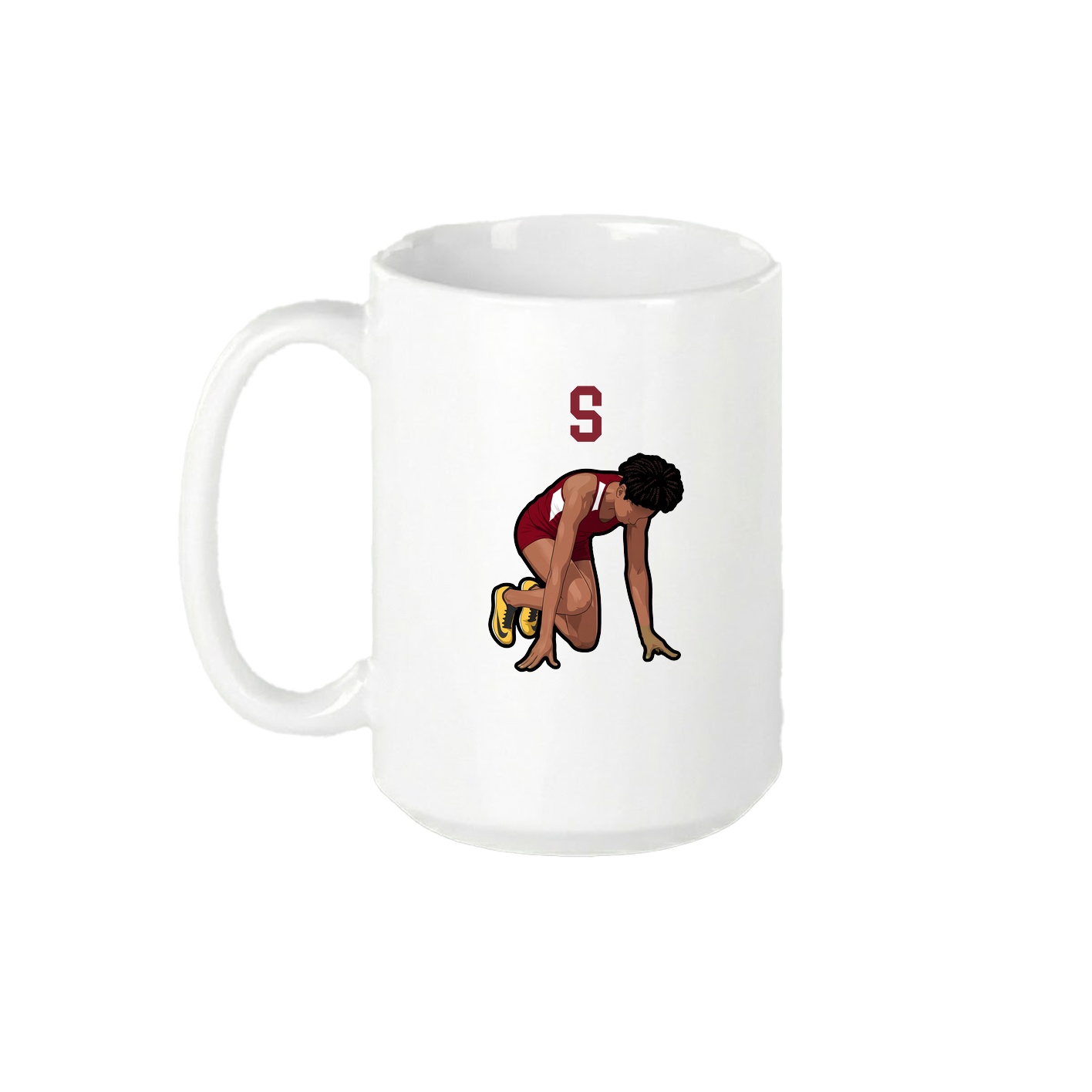 15oz Coffee Mug — Shirsey in White