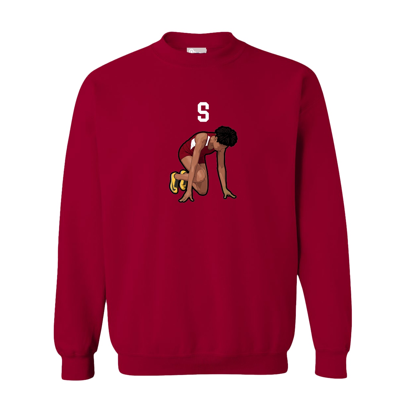 Fleece Crew — Shirsey in Cardinal