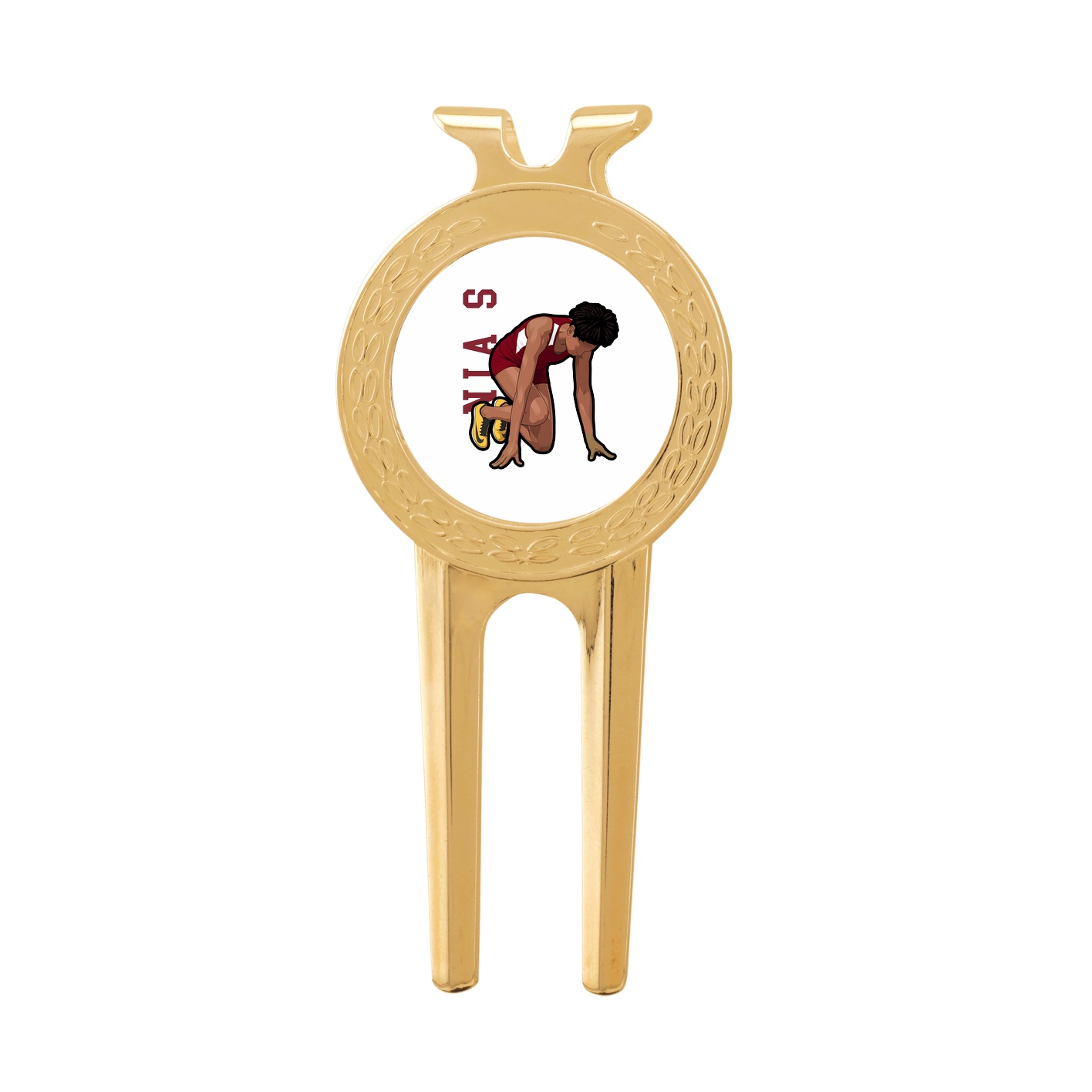 Divot Tool with Ball Marker — Name Vertical in Classic