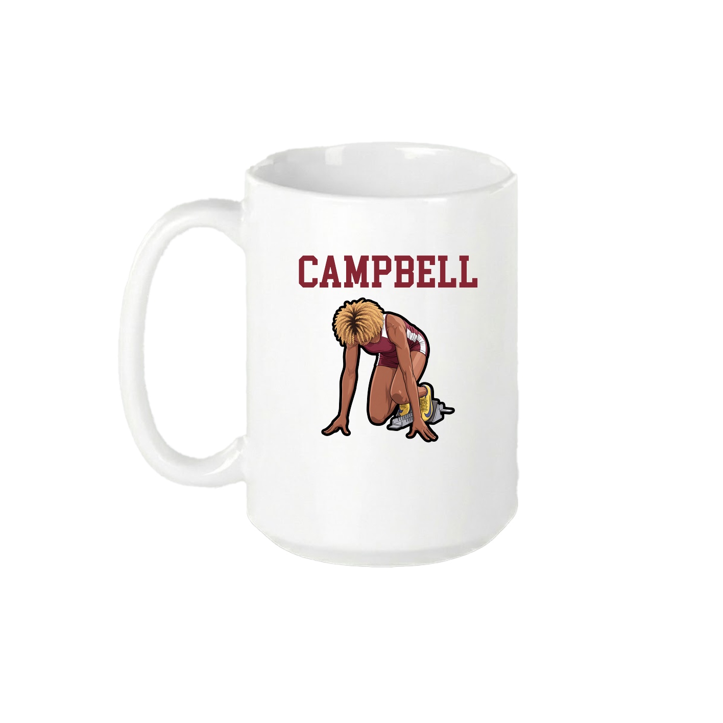 15oz Coffee Mug — Shirsey in White