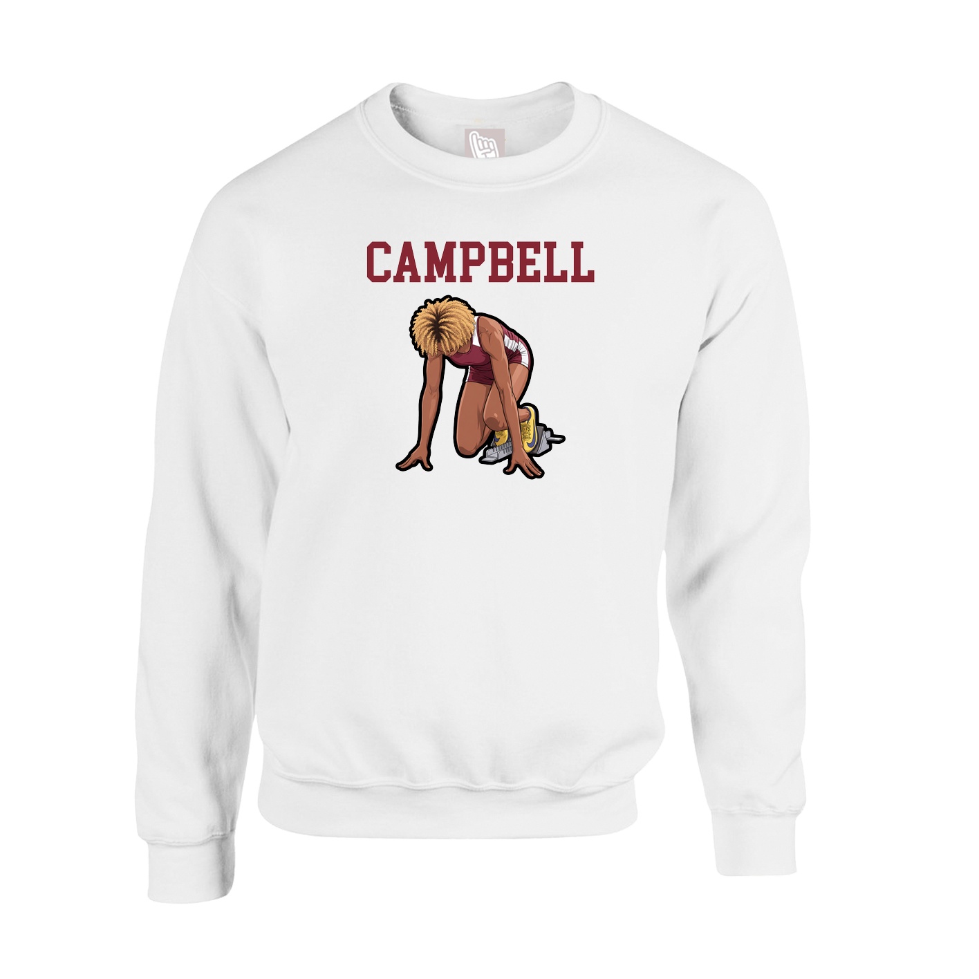 Fleece Crew — Shirsey in White
