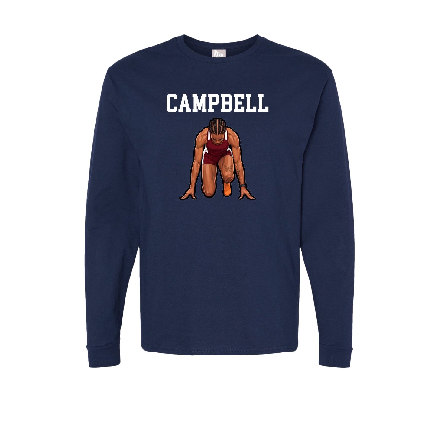 Long Sleeve Tee — Shirsey in Navy