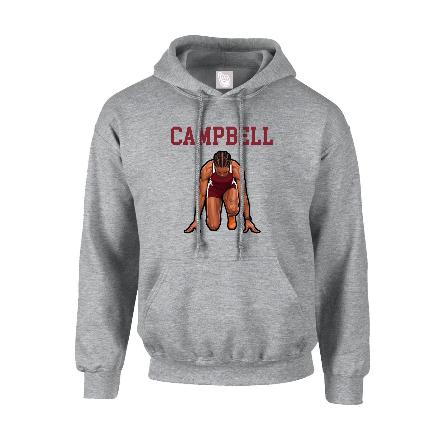 Hoodie — Shirsey in Grey