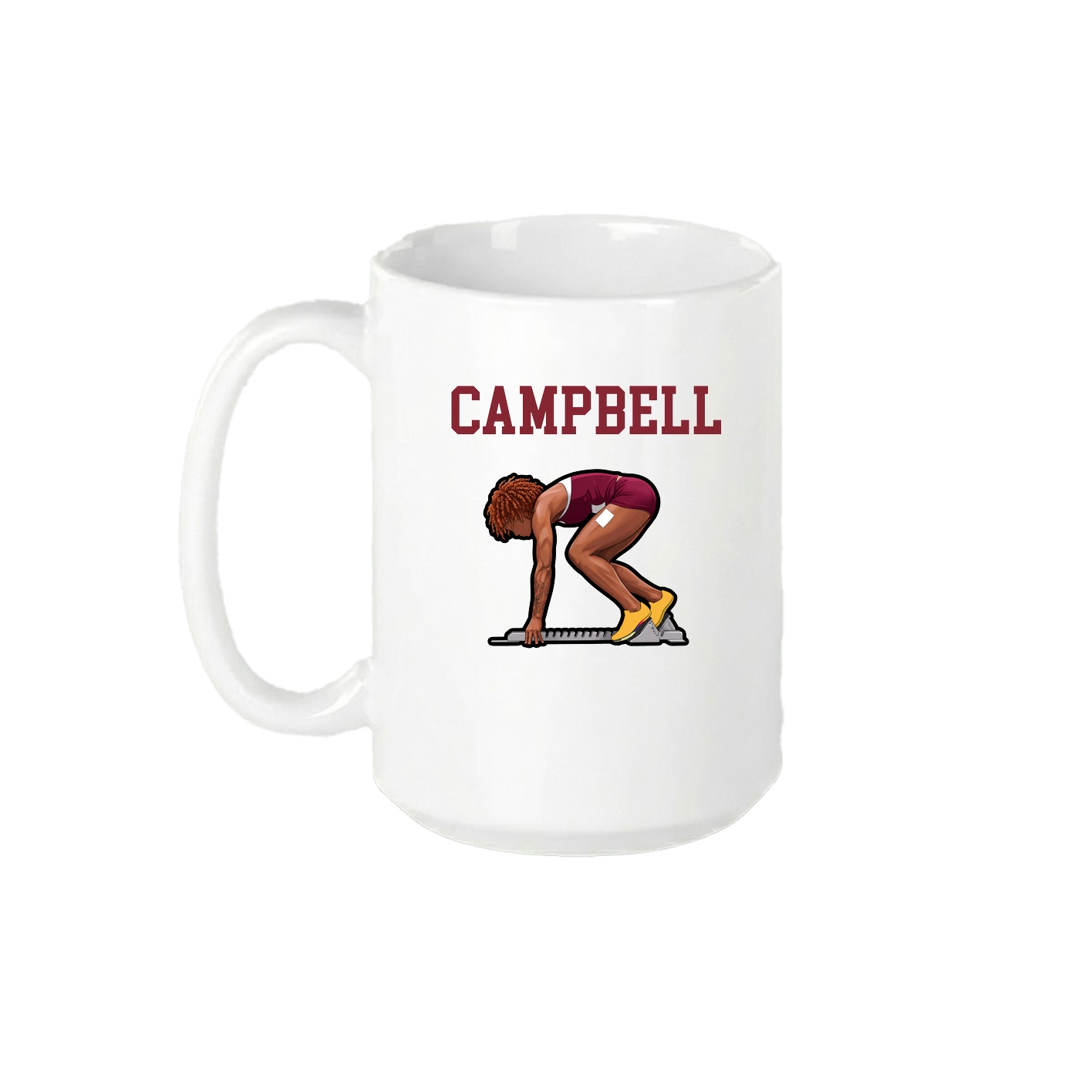 15oz Coffee Mug — Shirsey in White