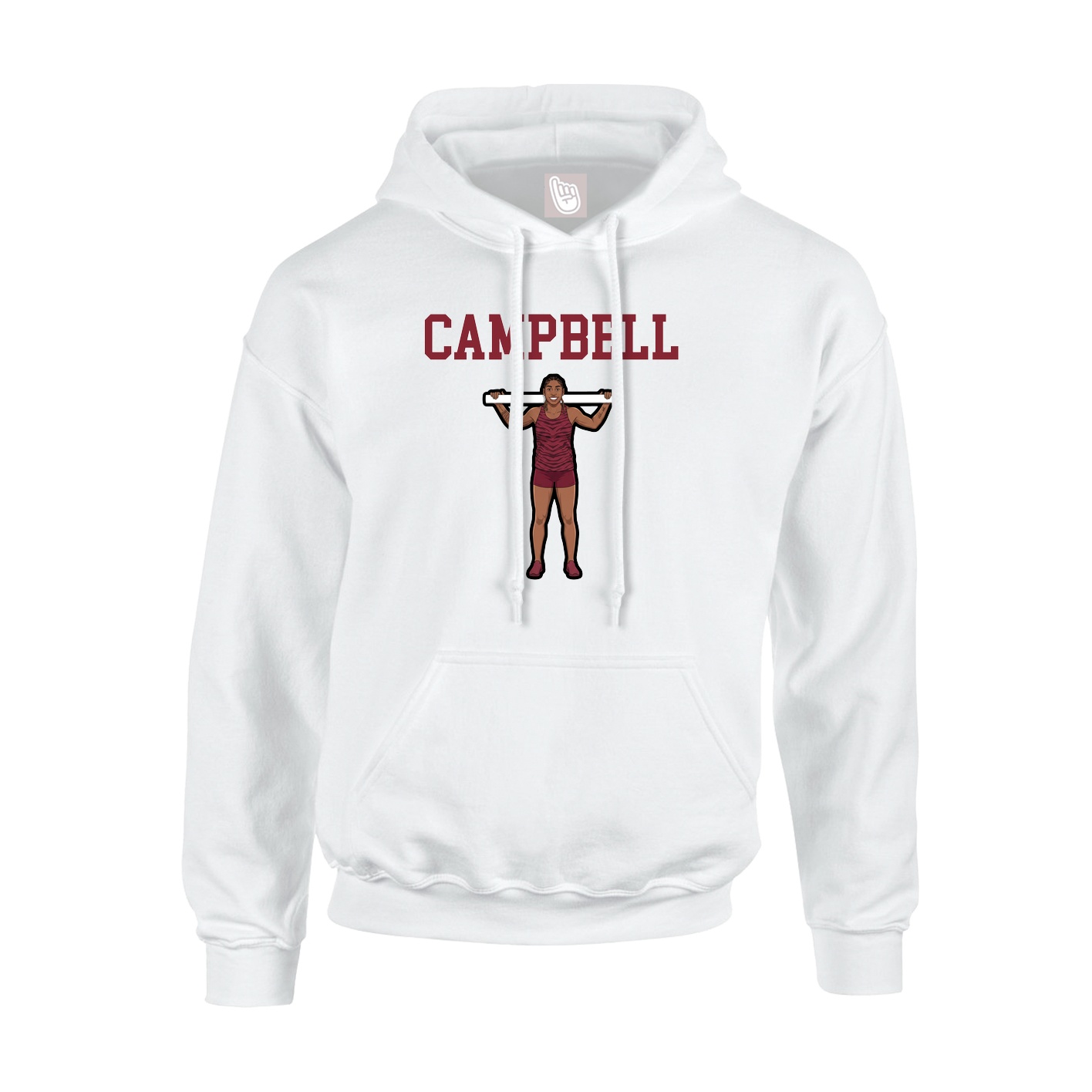 Youth Hoodie — Shirsey in White
