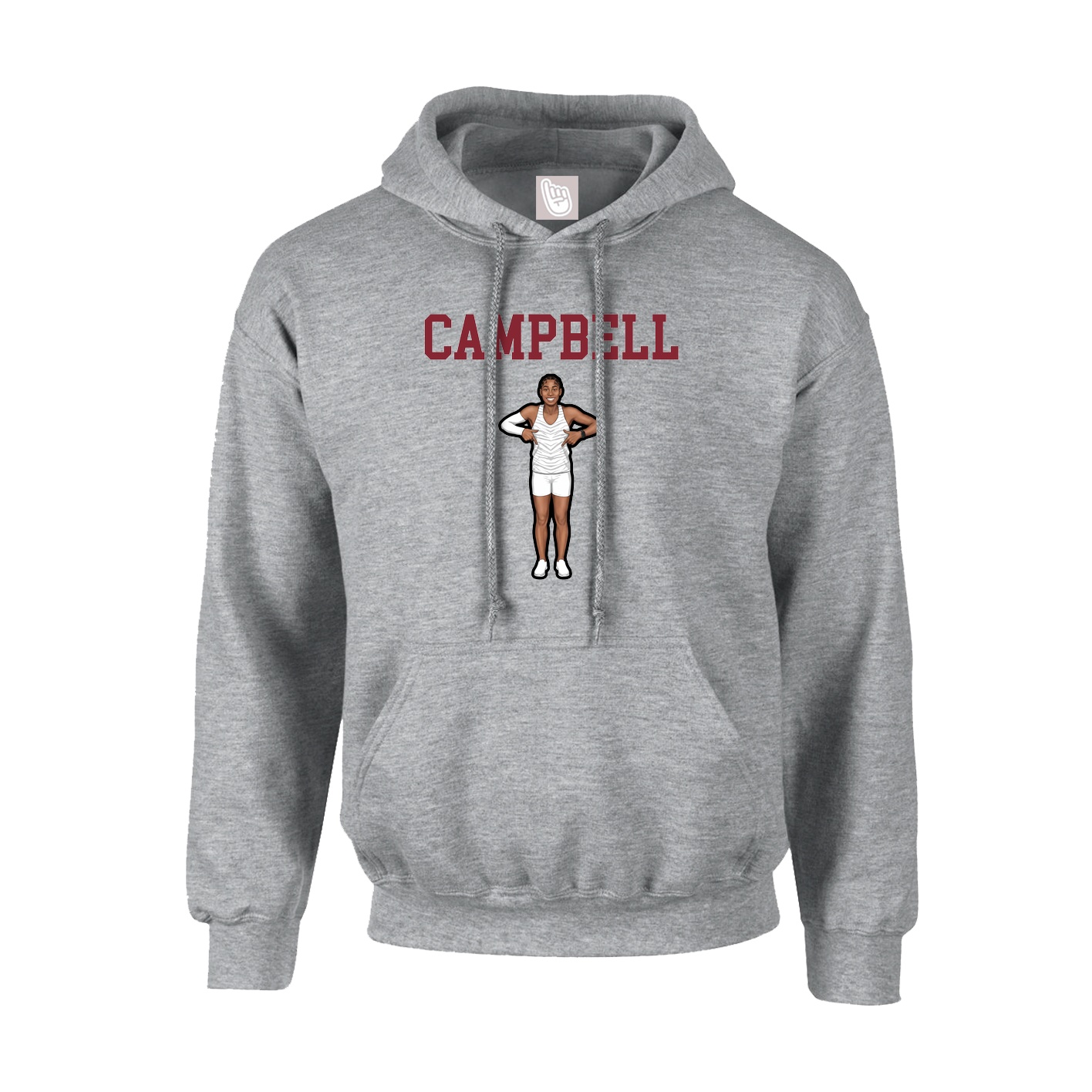 Hoodie — Shirsey in Grey