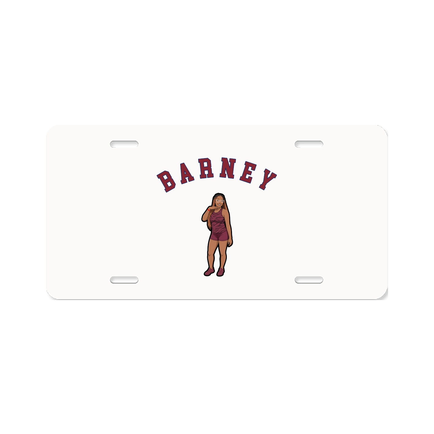 License Plate — Shirsey Arch in Classic