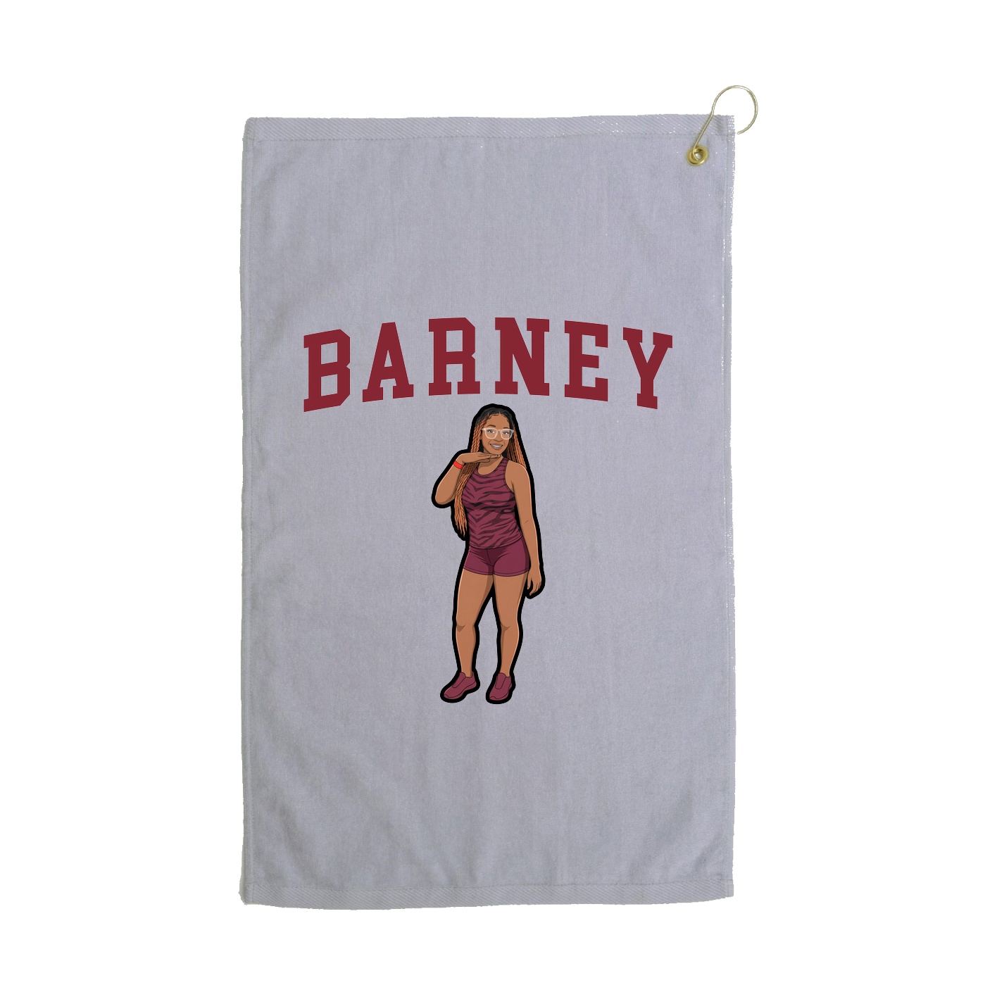 Terry Velour Golf Towel