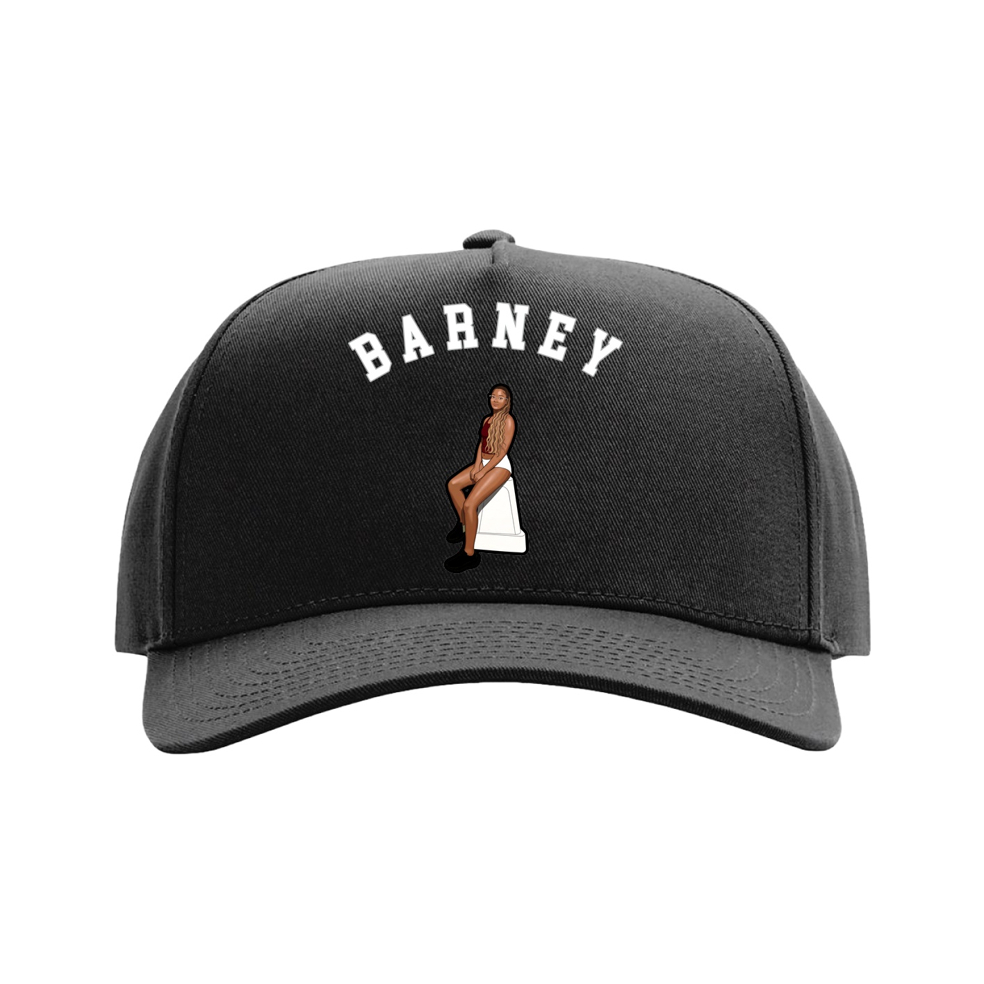 Full Fabric Five-Panel Champ Cap