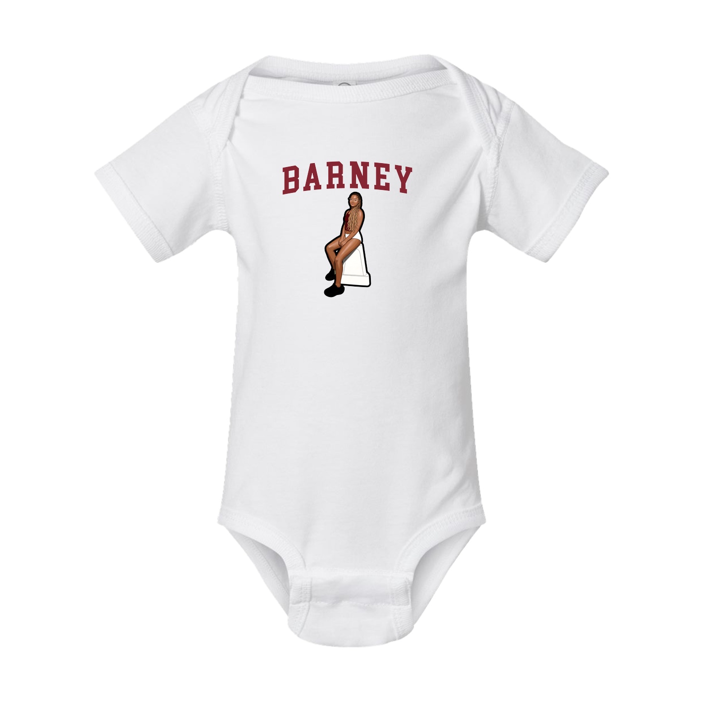 Baby Onesie — Shirsey in White