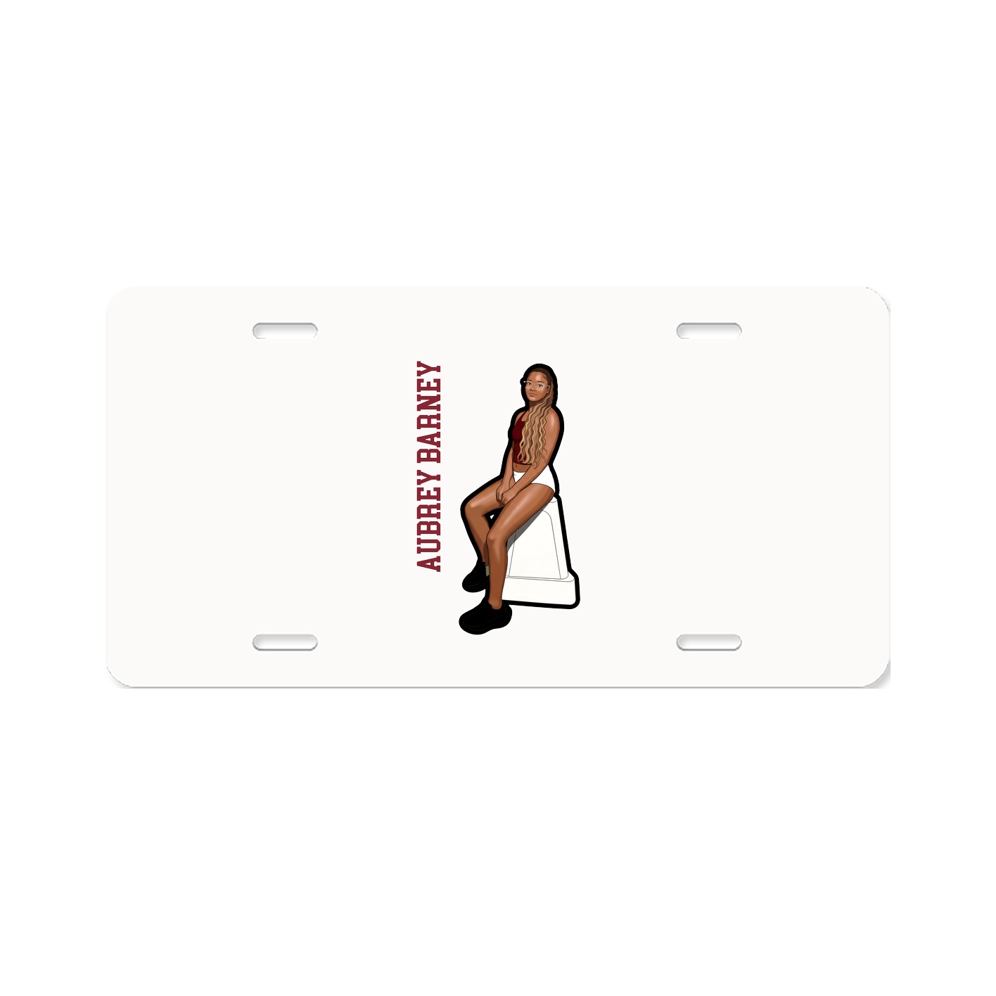 Aluminum License Plate