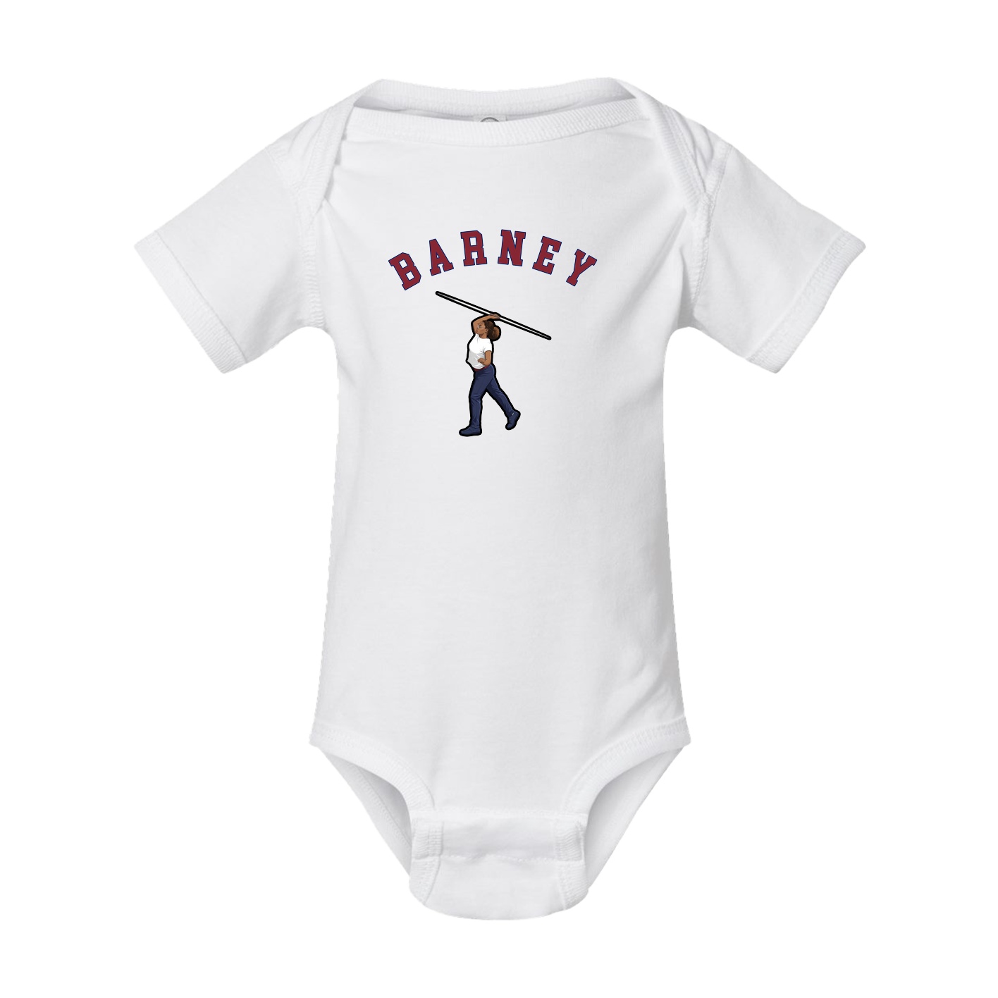 Baby Onesie — Shirsey Arch in White