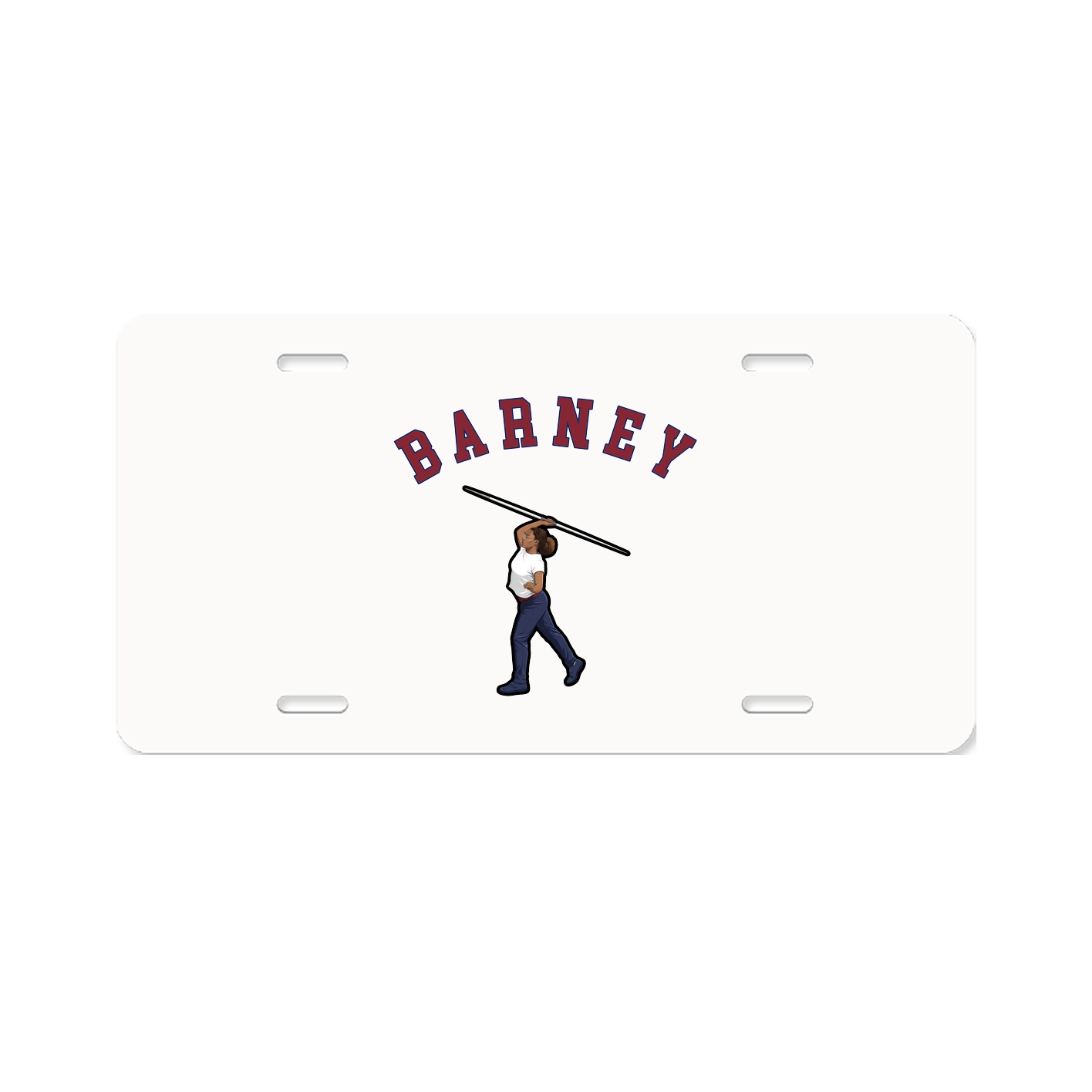 License Plate — Shirsey Arch in Classic