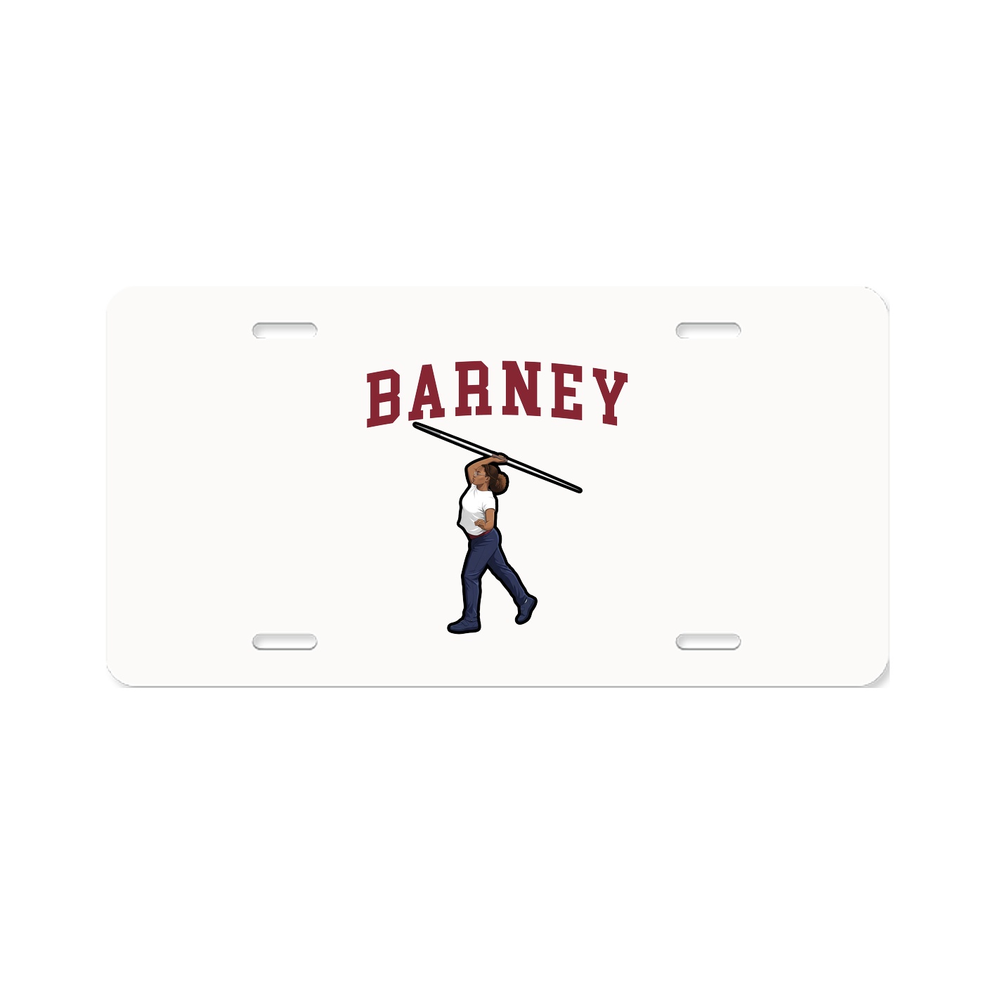 License Plate — Shirsey in Classic