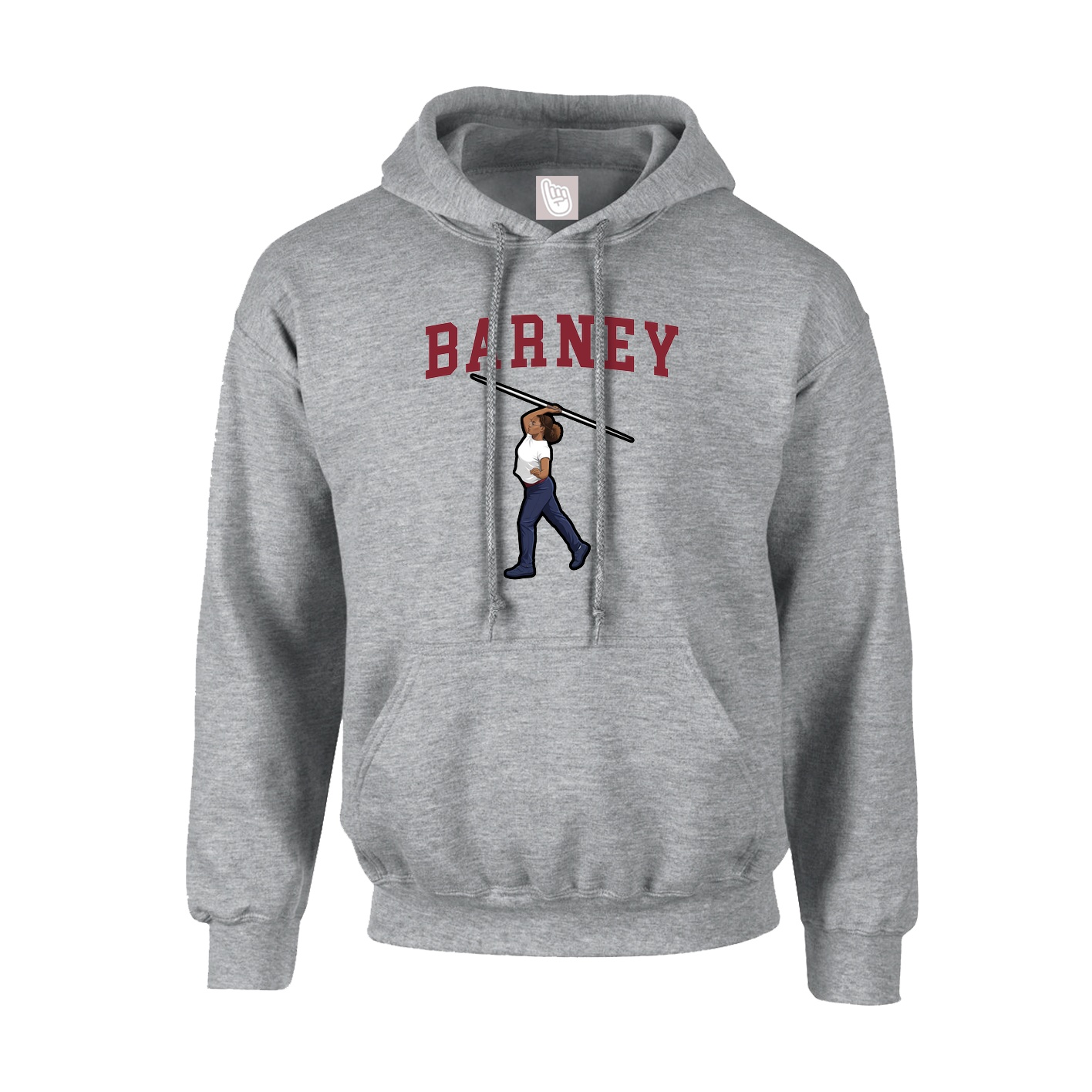 Hoodie — Shirsey in Grey