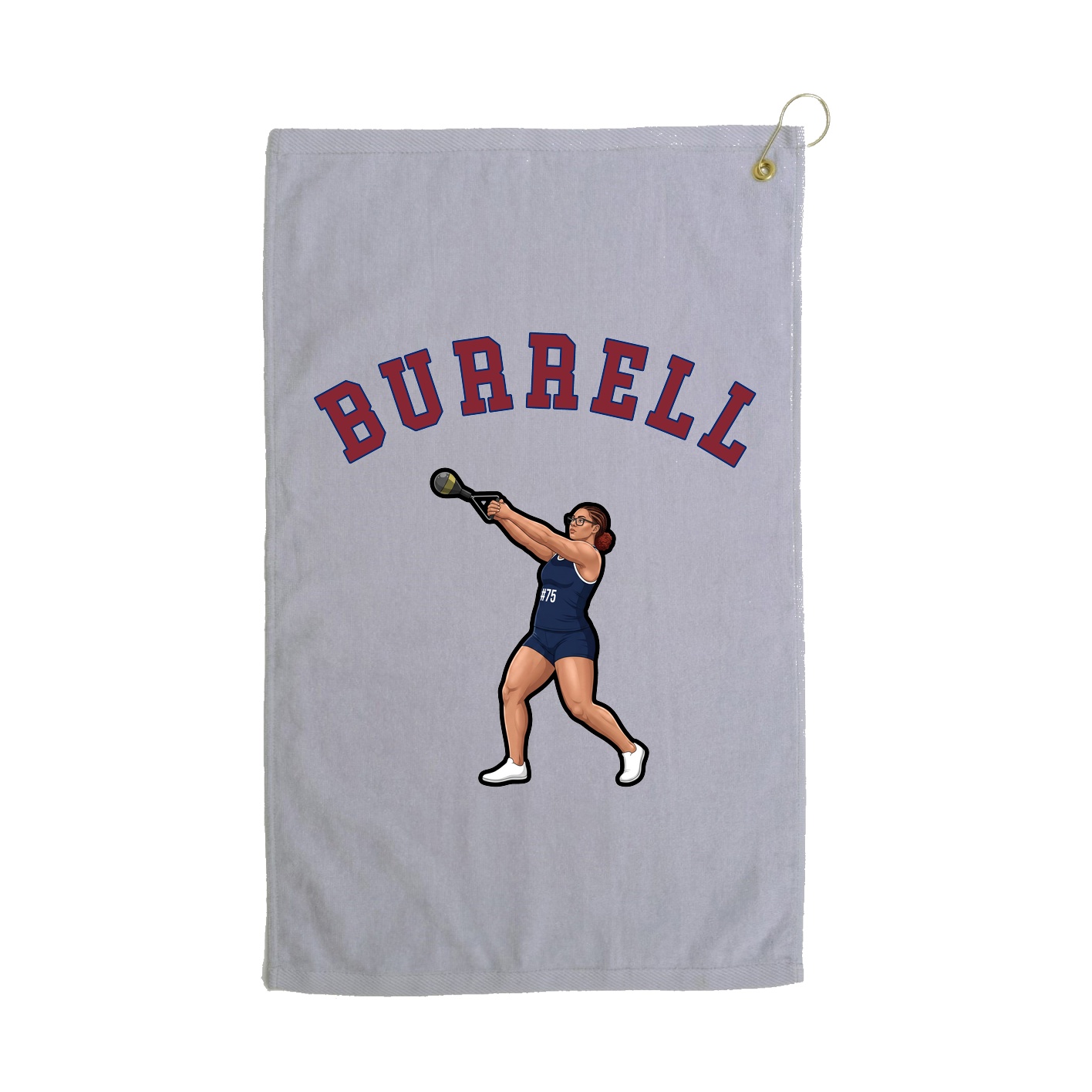 Golf Towel — Shirsey Arch in Grey