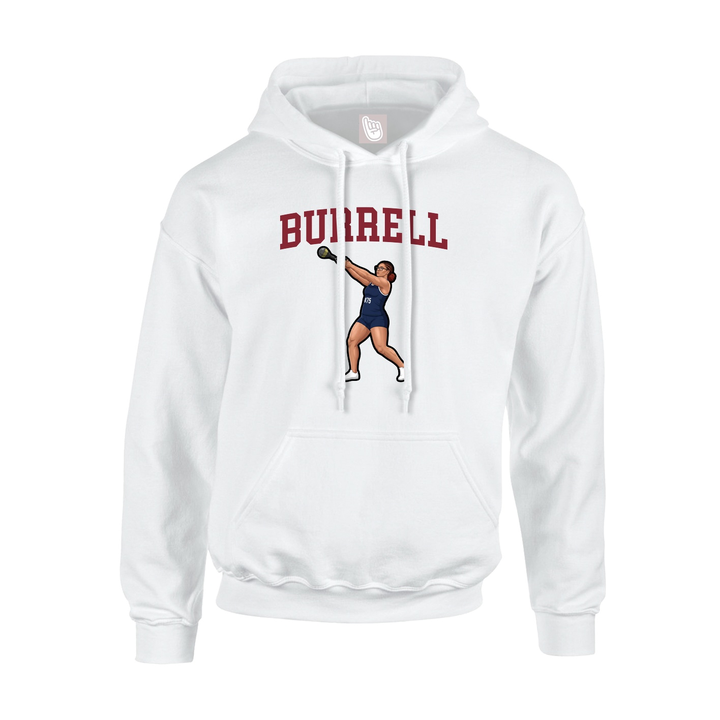 Youth Hoodie — Shirsey in White