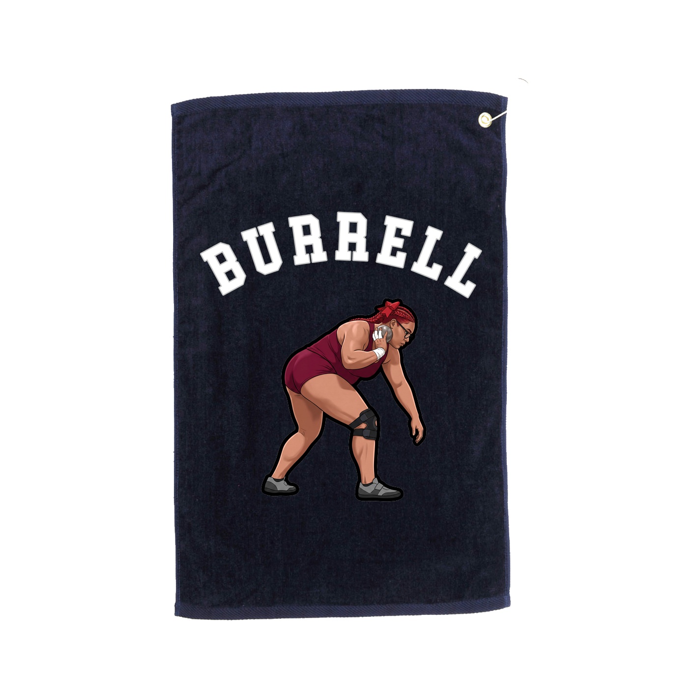 Golf Towel — Shirsey Arch in Navy