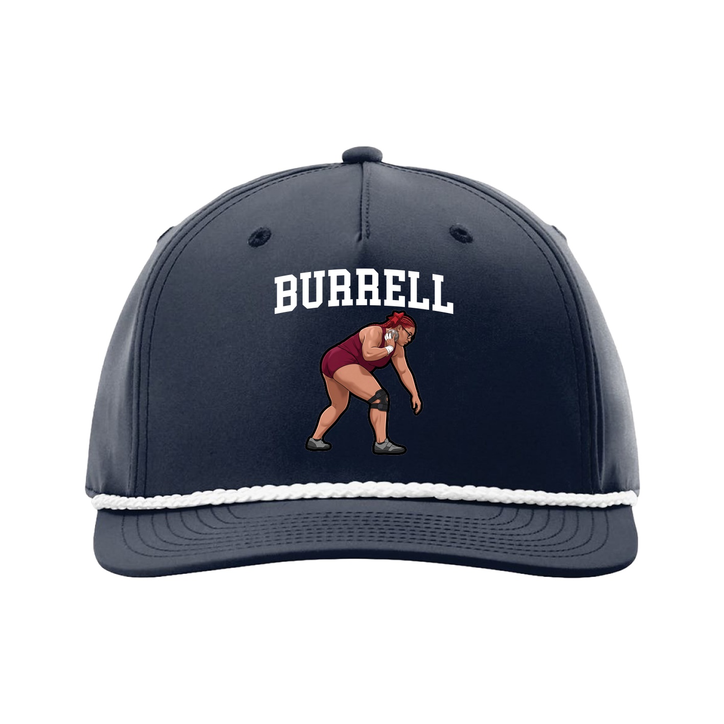 Five-Panel Classic Rope Cap — Shirsey in Navy