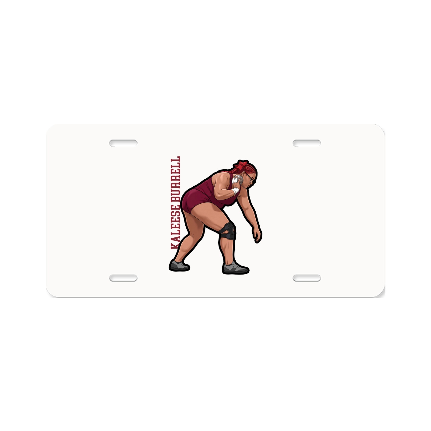 Aluminum License Plate
