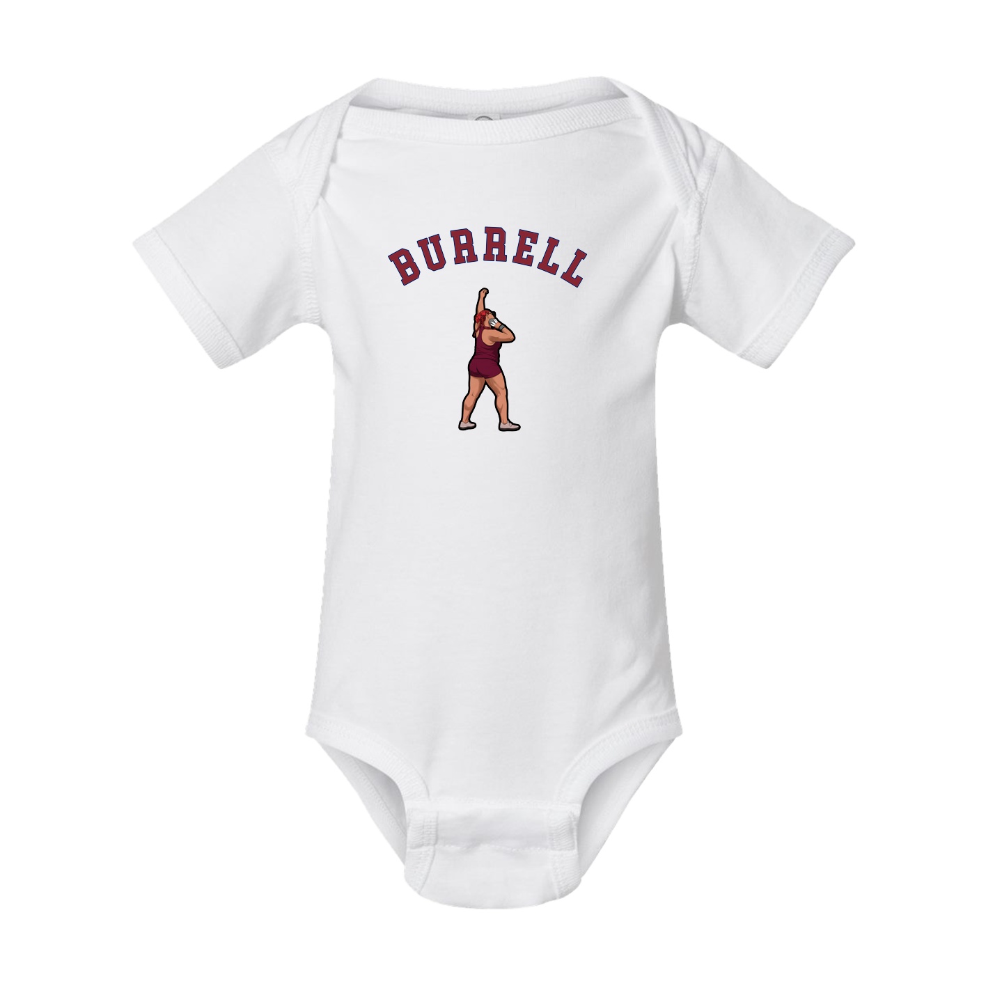 Baby Onesie — Shirsey Arch in White