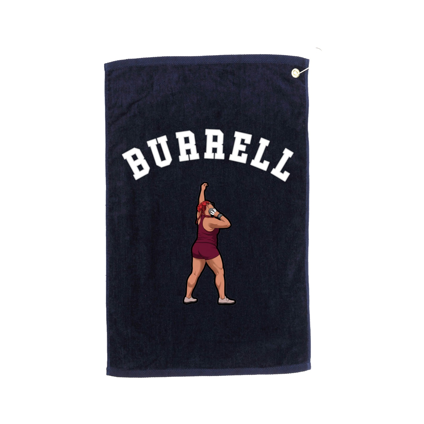 Golf Towel — Shirsey Arch in Navy