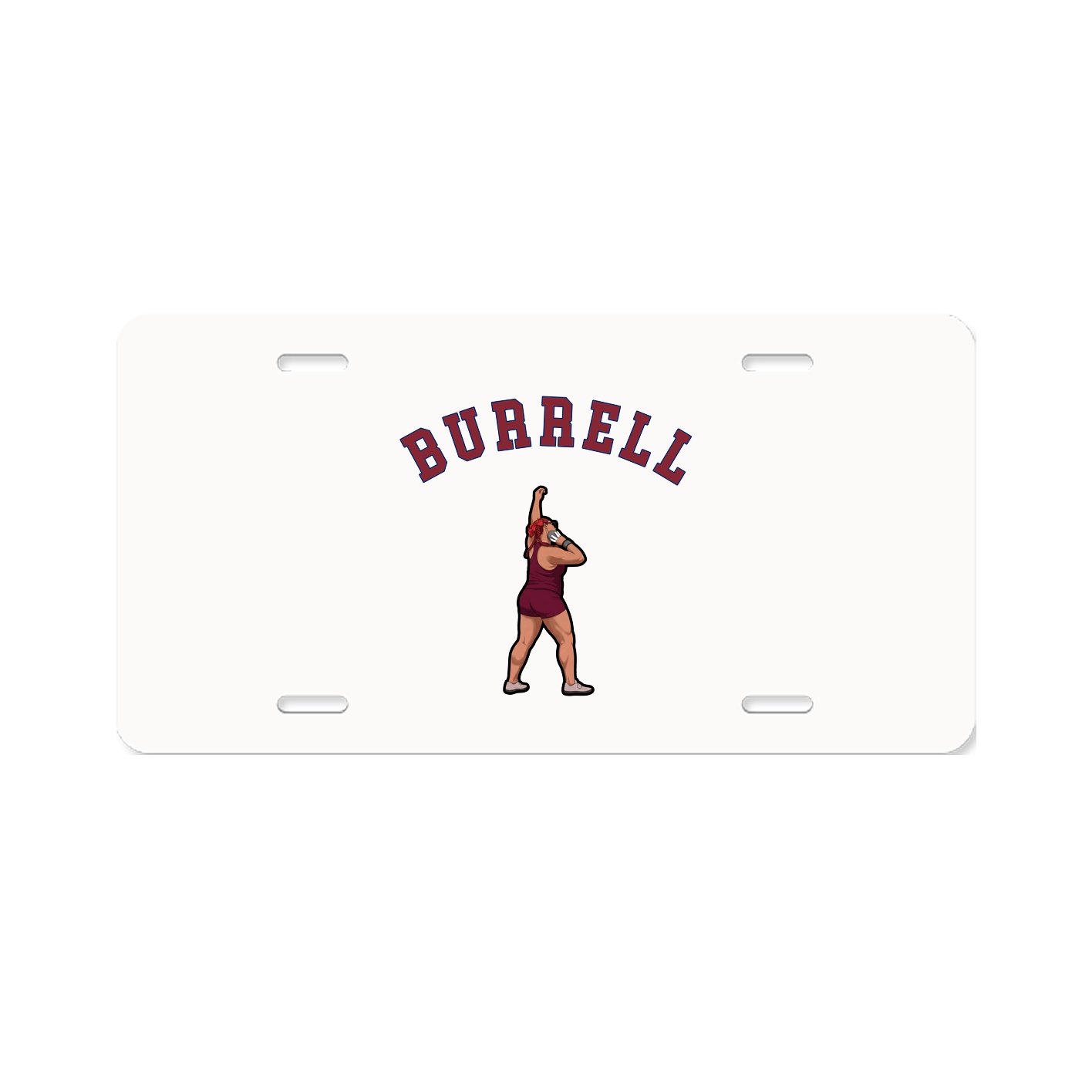 License Plate — Shirsey Arch in Classic
