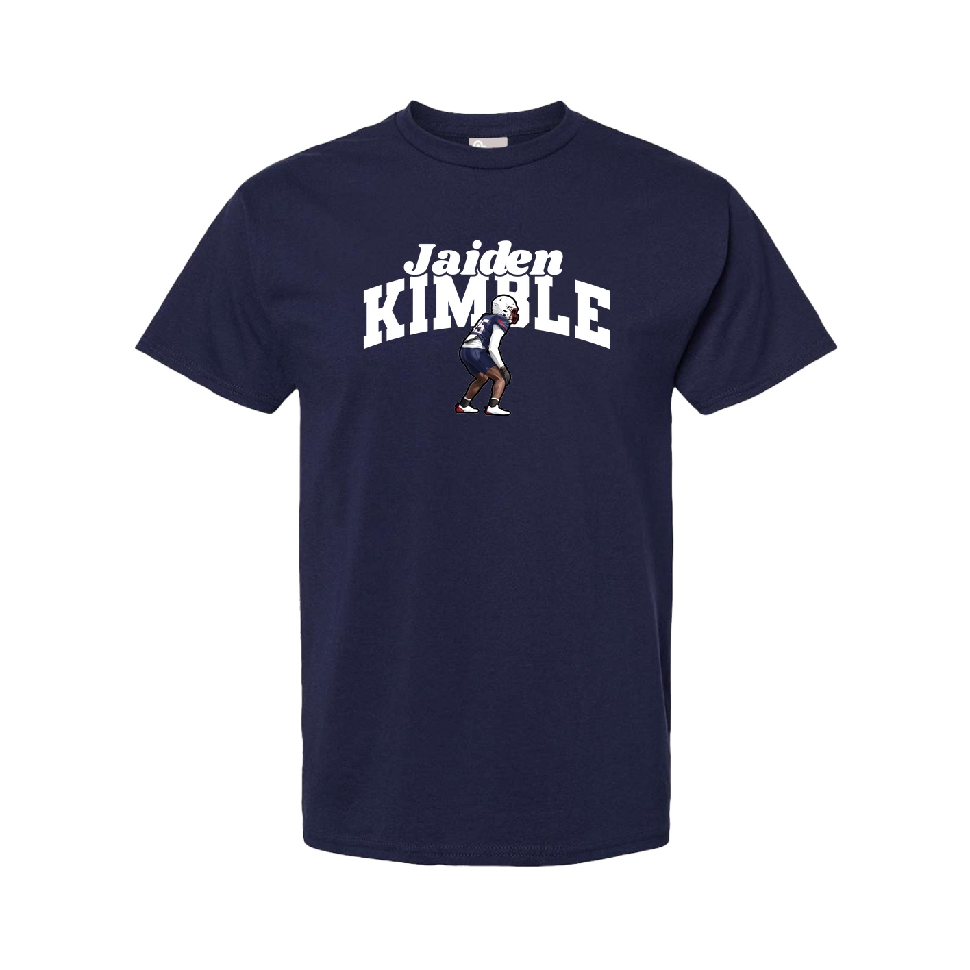 Youth Tee — Signature Arch in Navy